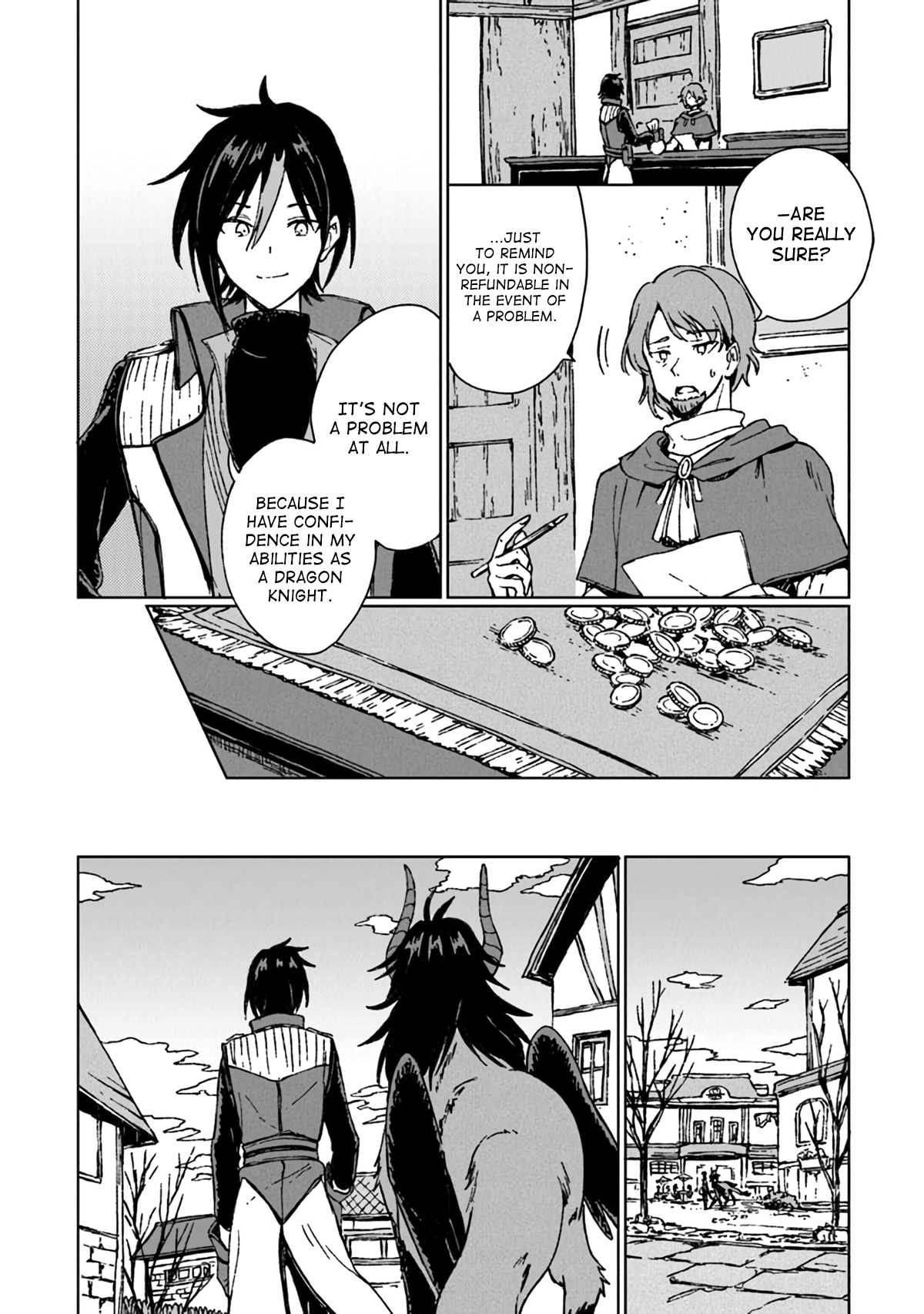 S-kyuu Guild wo Tsuihousareta kedo, Jitsu wa Ore dake Dragon no Kotoba ga Wakaru no de, Kidzuita Toki ni wa Ryuu Kishi no Chouten wo Kiwametemashita. Vol. 1 Ch. 3 第13页
