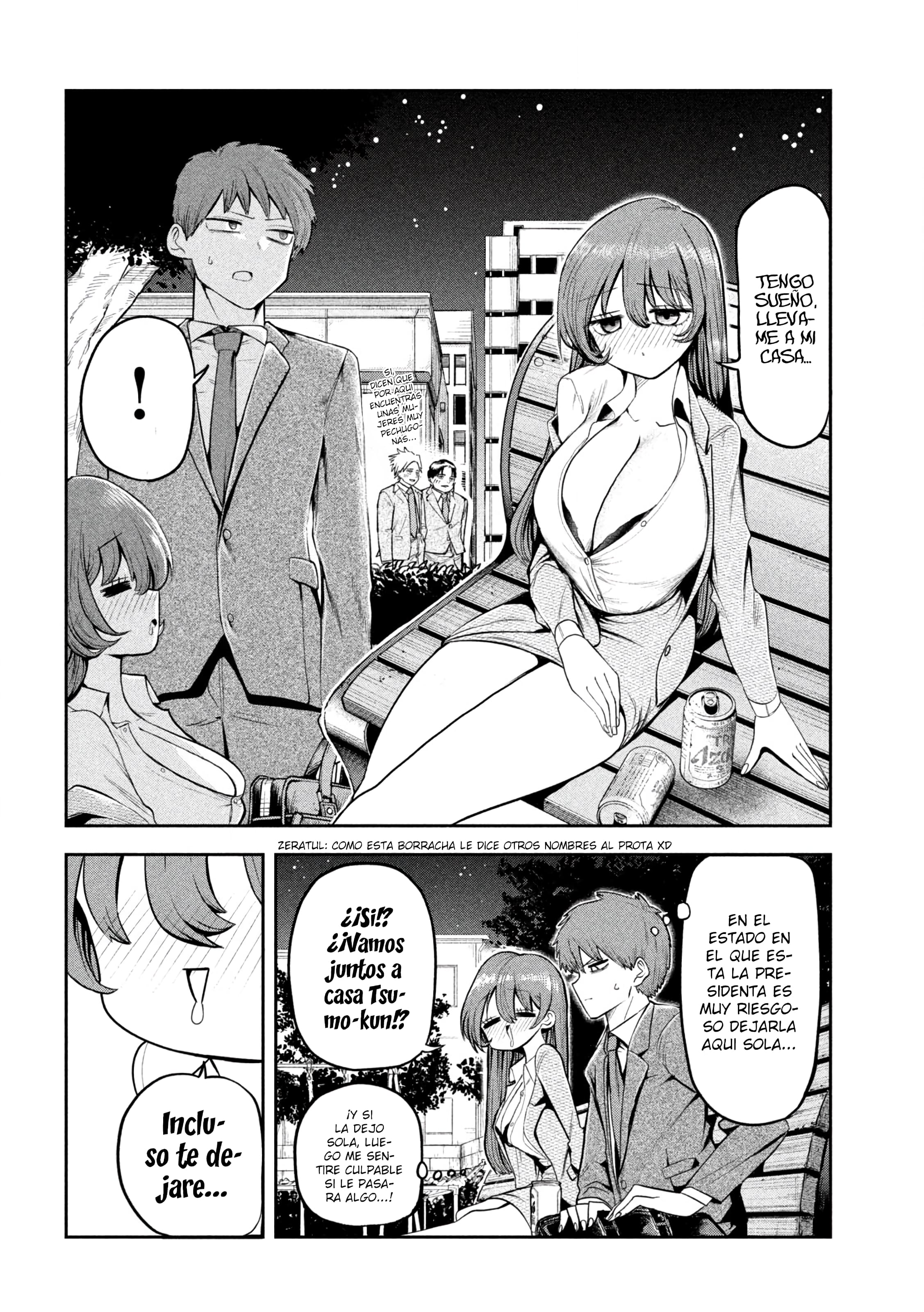 Shachou to Sake to Hoshi La Presidenta Y El Parque 第10页