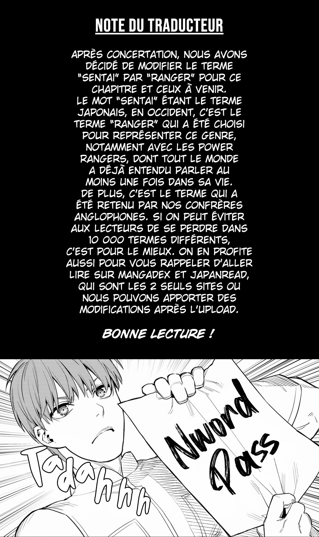 Sentai Daishikkaku La bonne et la mauvaise manière 第33页