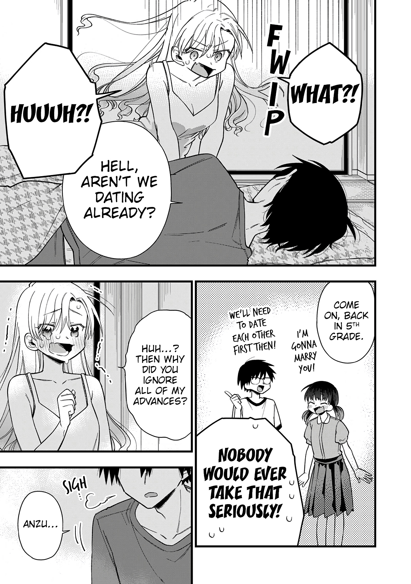 5 Seconds Before Falling in Love with a Gal: Anthology Comic The gyaru childhood friend wants to give a warm welcome! 第24页