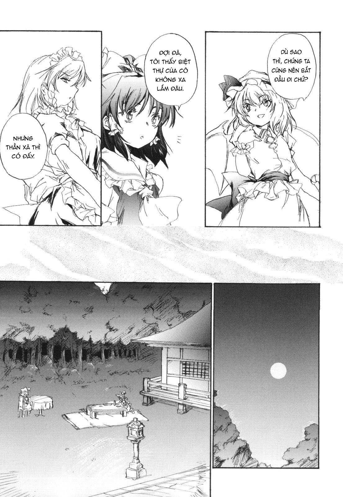 Touhou Sangetsusei: Eastern and Little Nature Deity Khoảng cách của tán anh đào 第11页