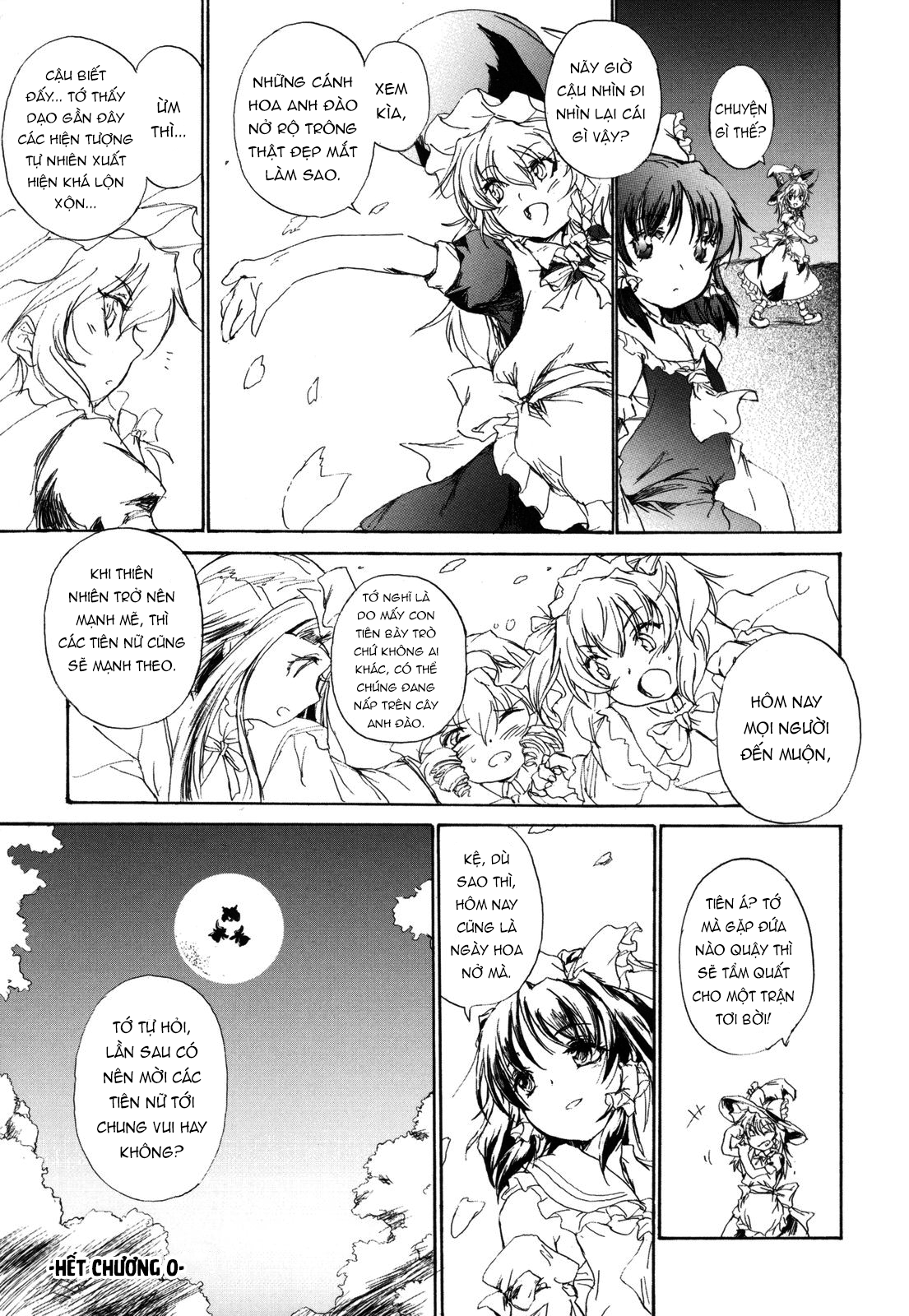 Touhou Sangetsusei: Eastern and Little Nature Deity Khoảng cách của tán anh đào 第15页