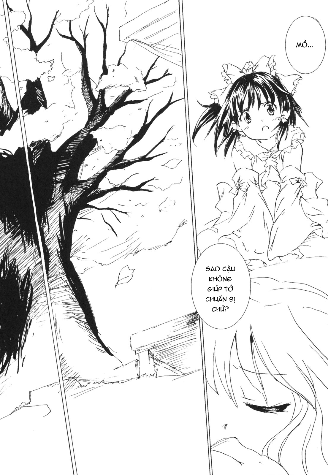 Touhou Sangetsusei: Eastern and Little Nature Deity Khoảng cách của tán anh đào 第5页