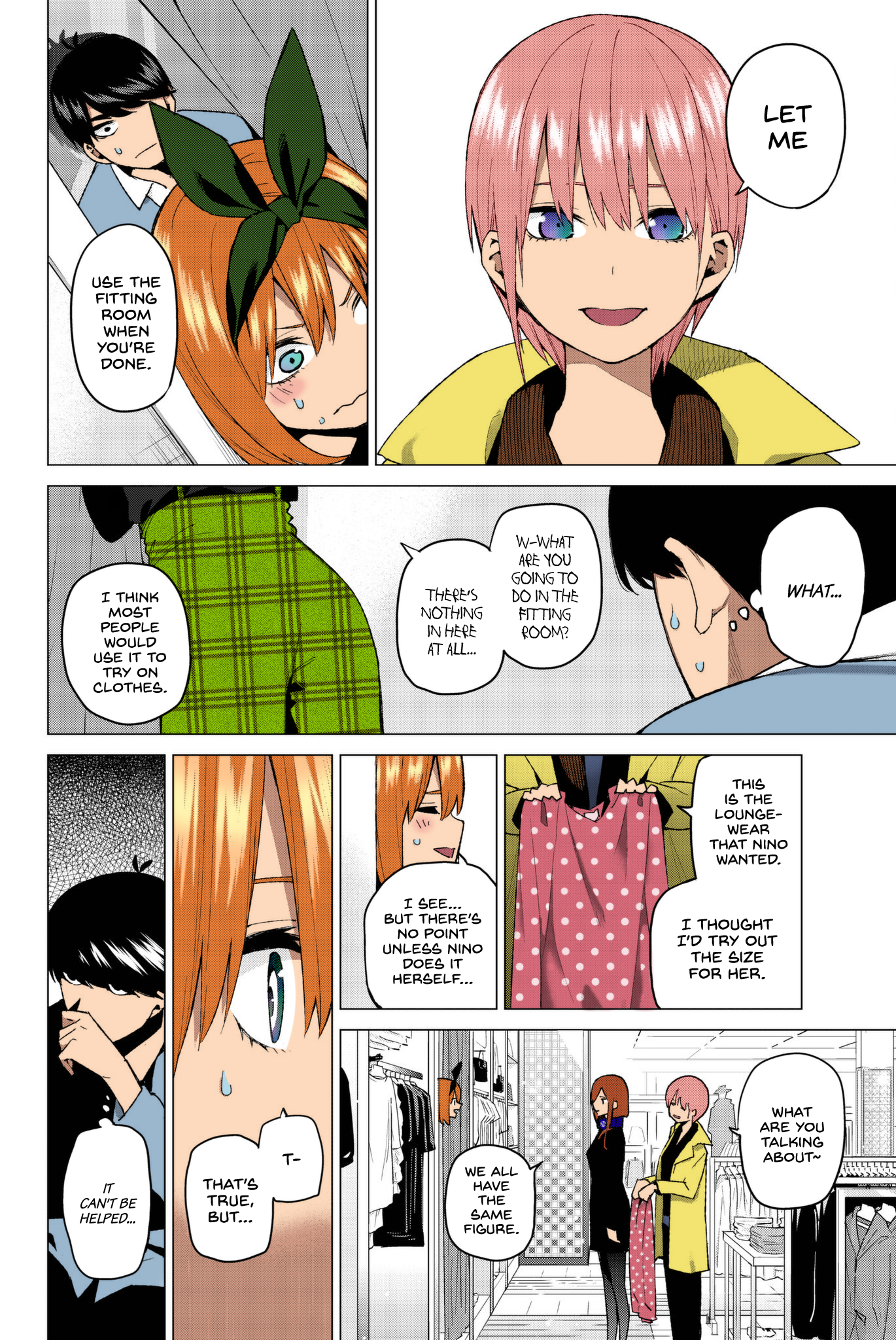 5Toubun no Hanayome (Fan Colored) 第4页