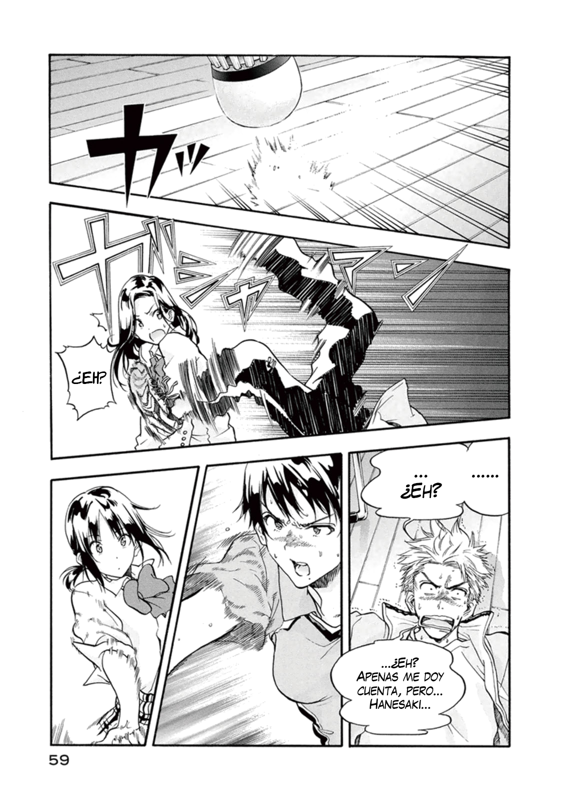 Hanebado! Esta es mi amiga de la infancia, Ayano Hanesaki 第59页
