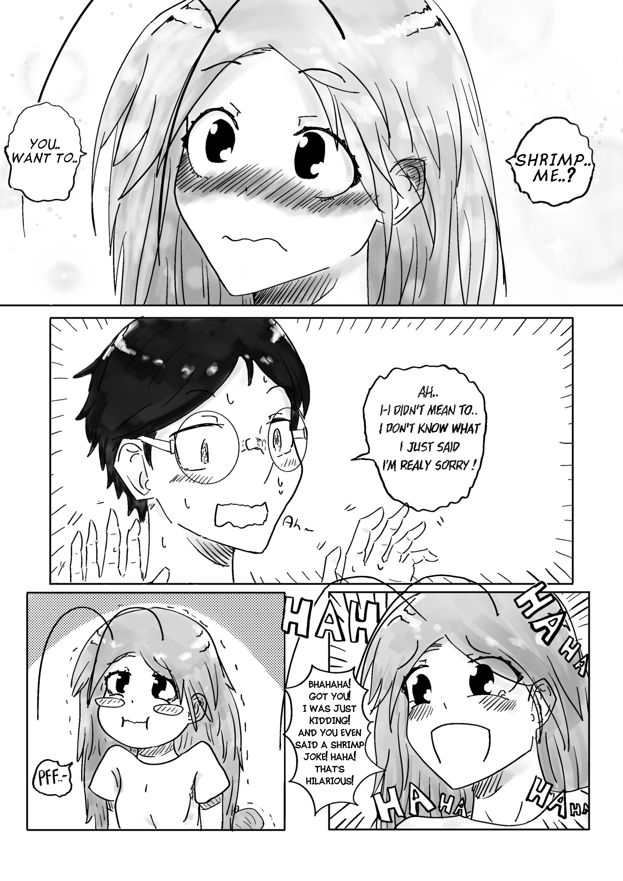 Demi-Humans short stories! Shrimpy Shrimp! 第4页