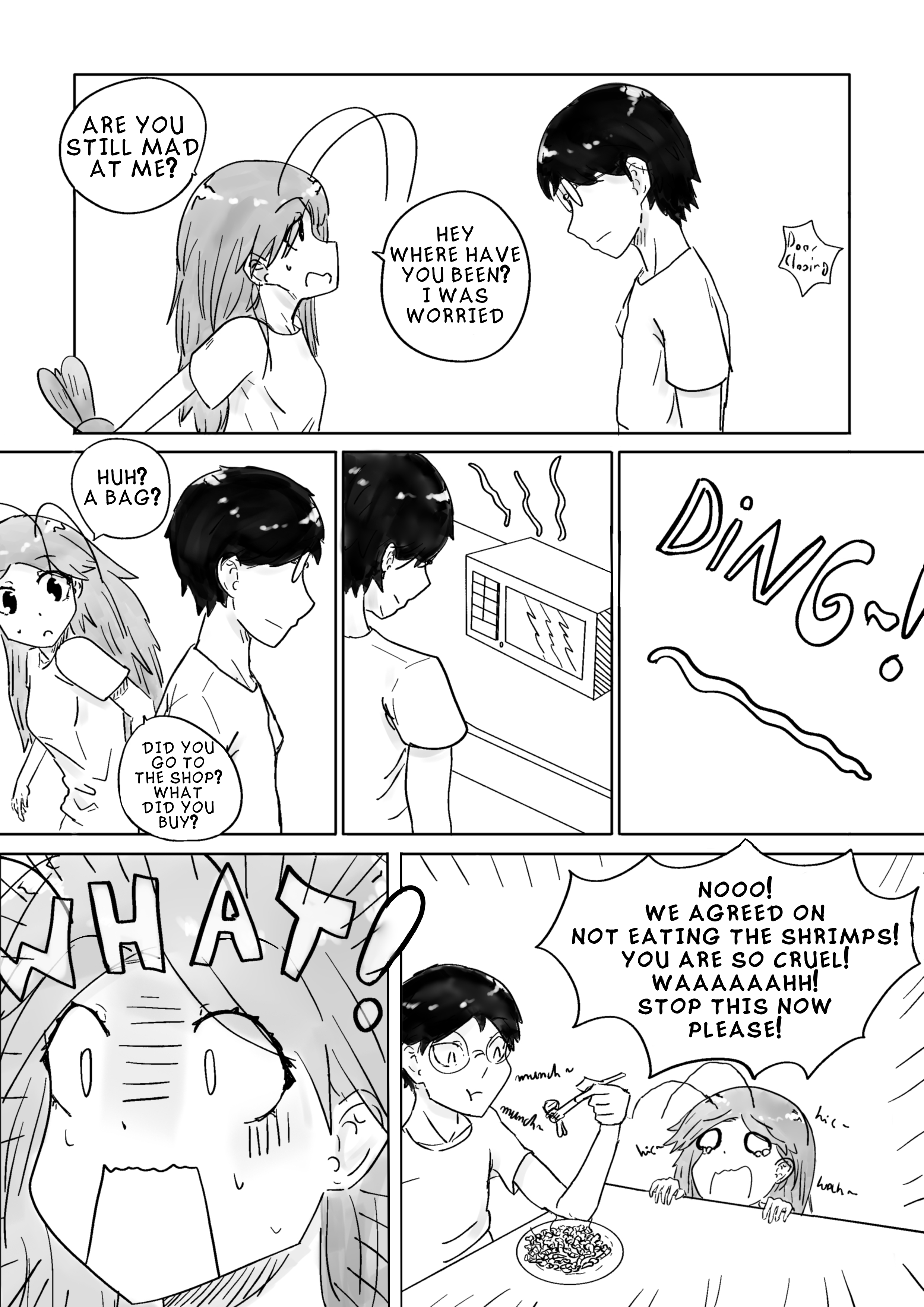 Demi-Humans short stories! Shrimpy Shrimp! 第6页