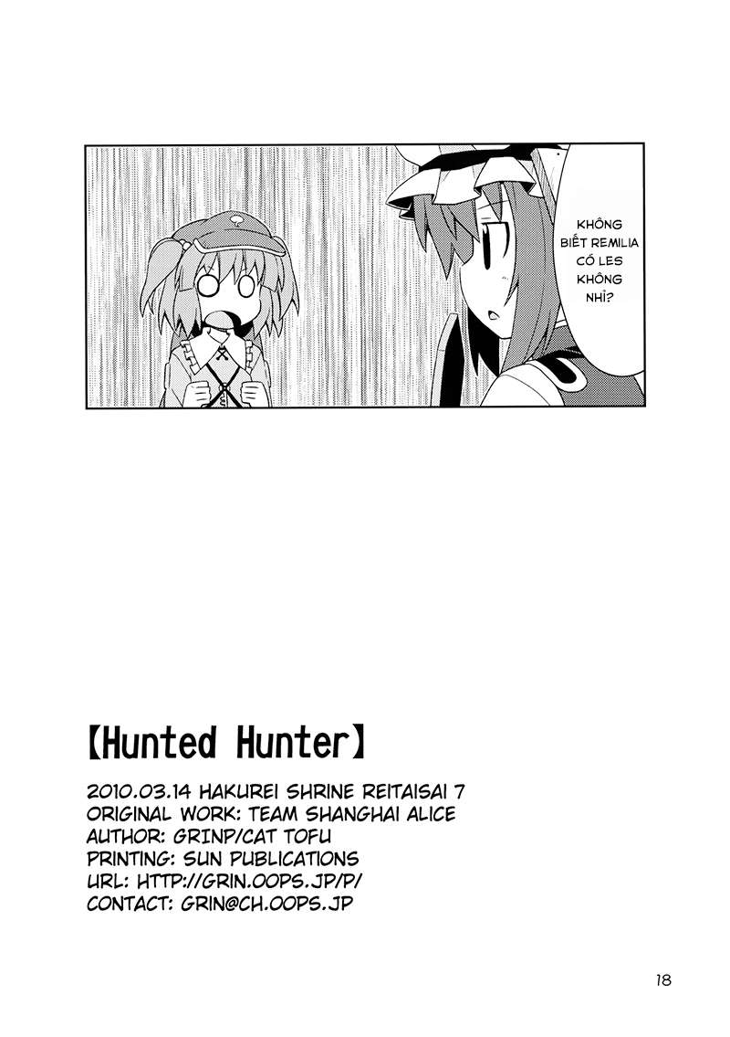 Touhou - Hunted Hunter (Doujinshi) Oneshot 第18页