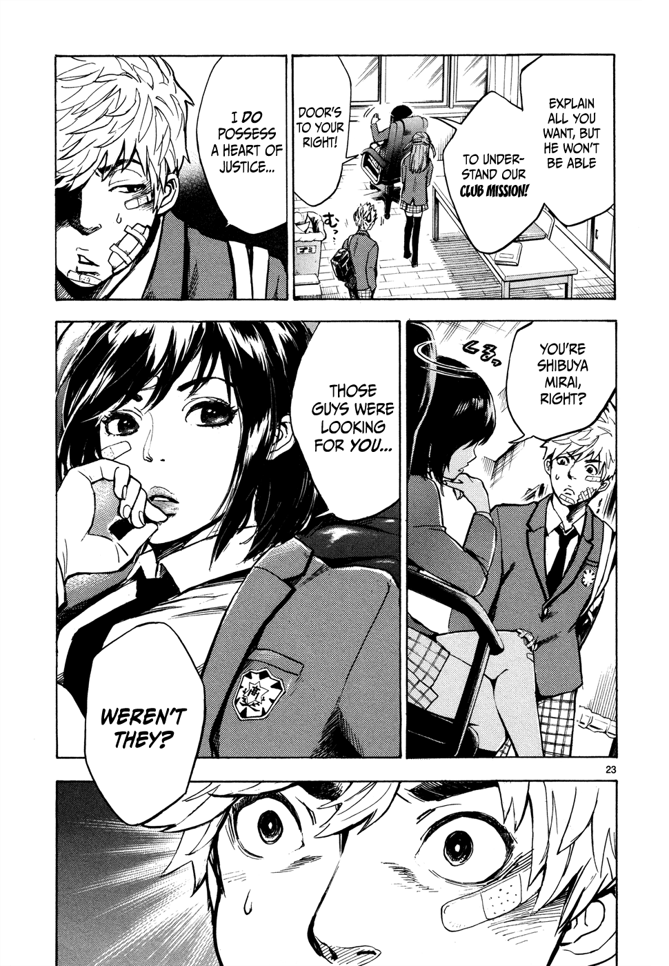 Hero Mask Never Give Up! 第23页