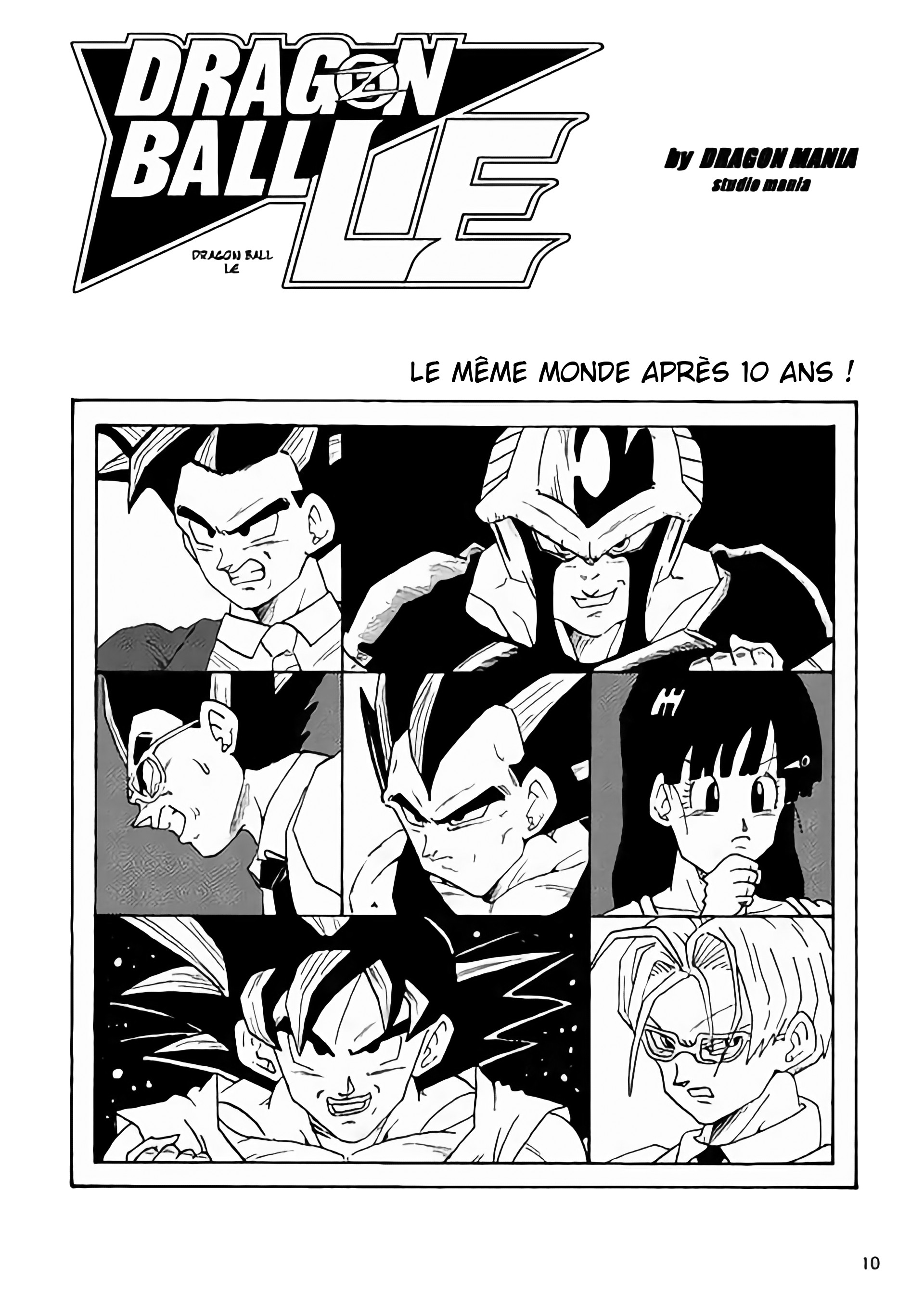 Dragon Ball LE (Doujinshi) Le monde après 10 ans 第11页