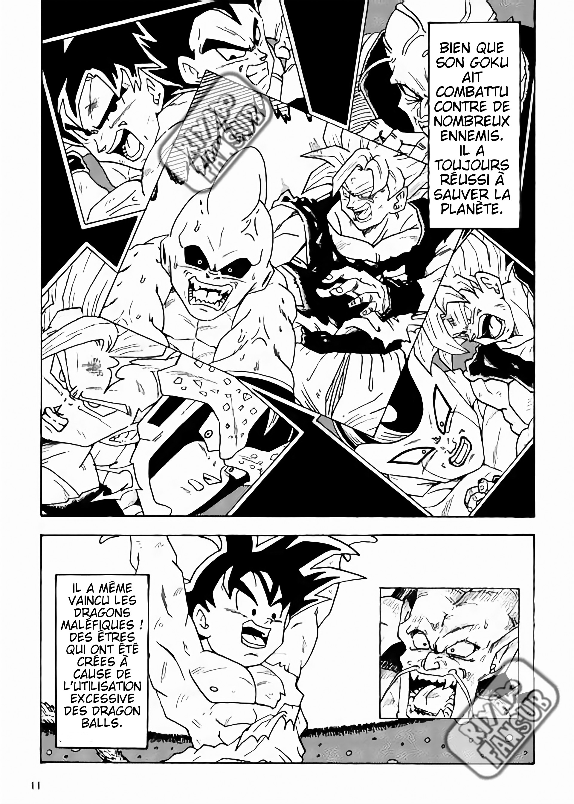 Dragon Ball LE (Doujinshi) Le monde après 10 ans 第12页