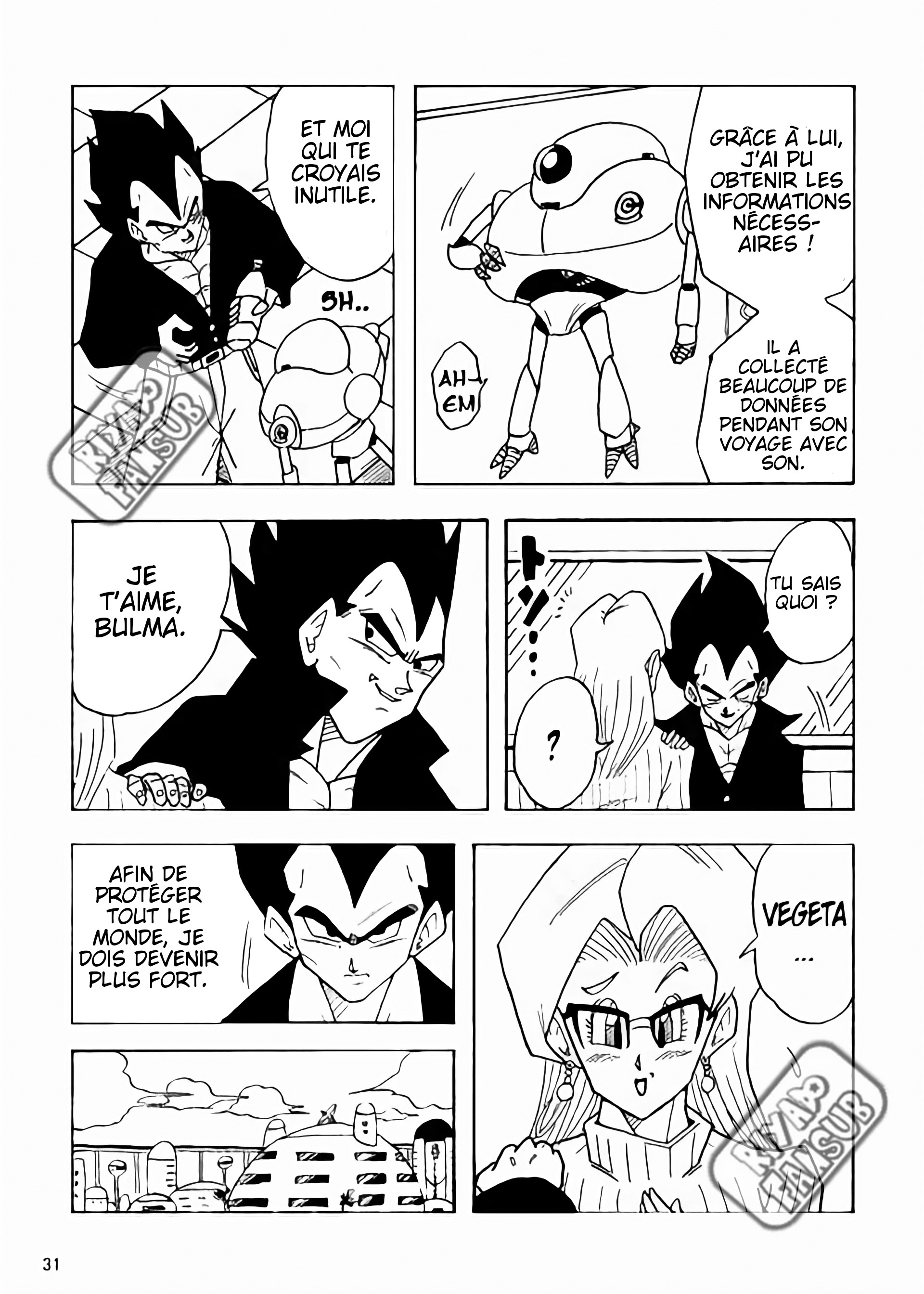 Dragon Ball LE (Doujinshi) Le monde après 10 ans 第32页