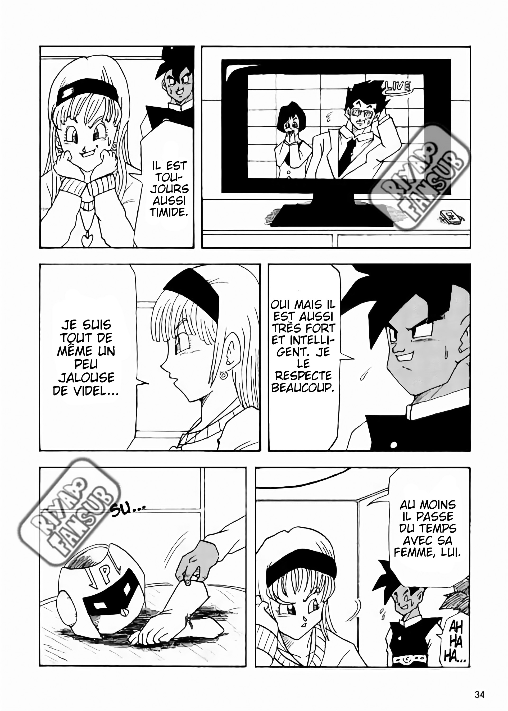 Dragon Ball LE (Doujinshi) Le monde après 10 ans 第35页