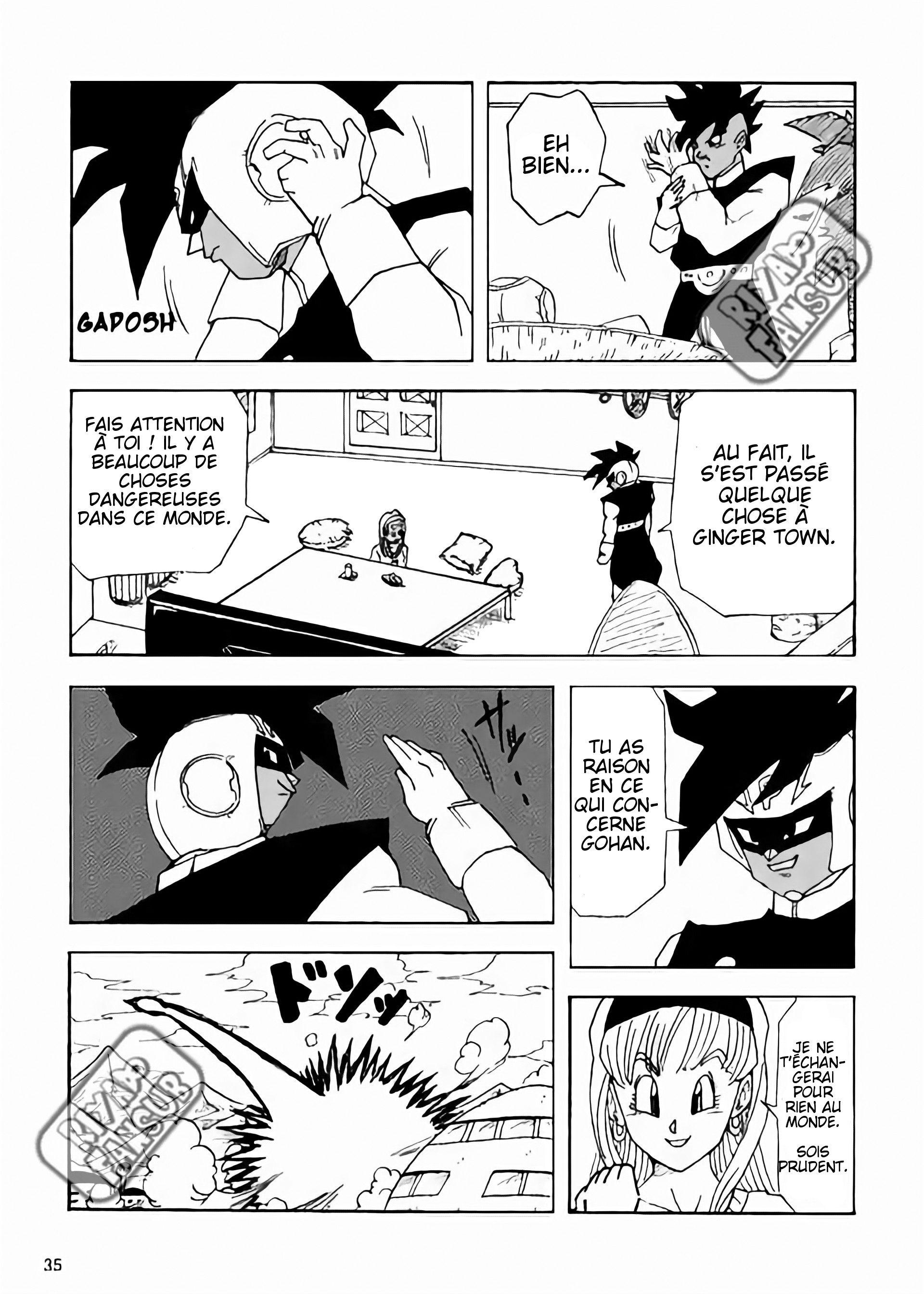 Dragon Ball LE (Doujinshi) Le monde après 10 ans 第36页