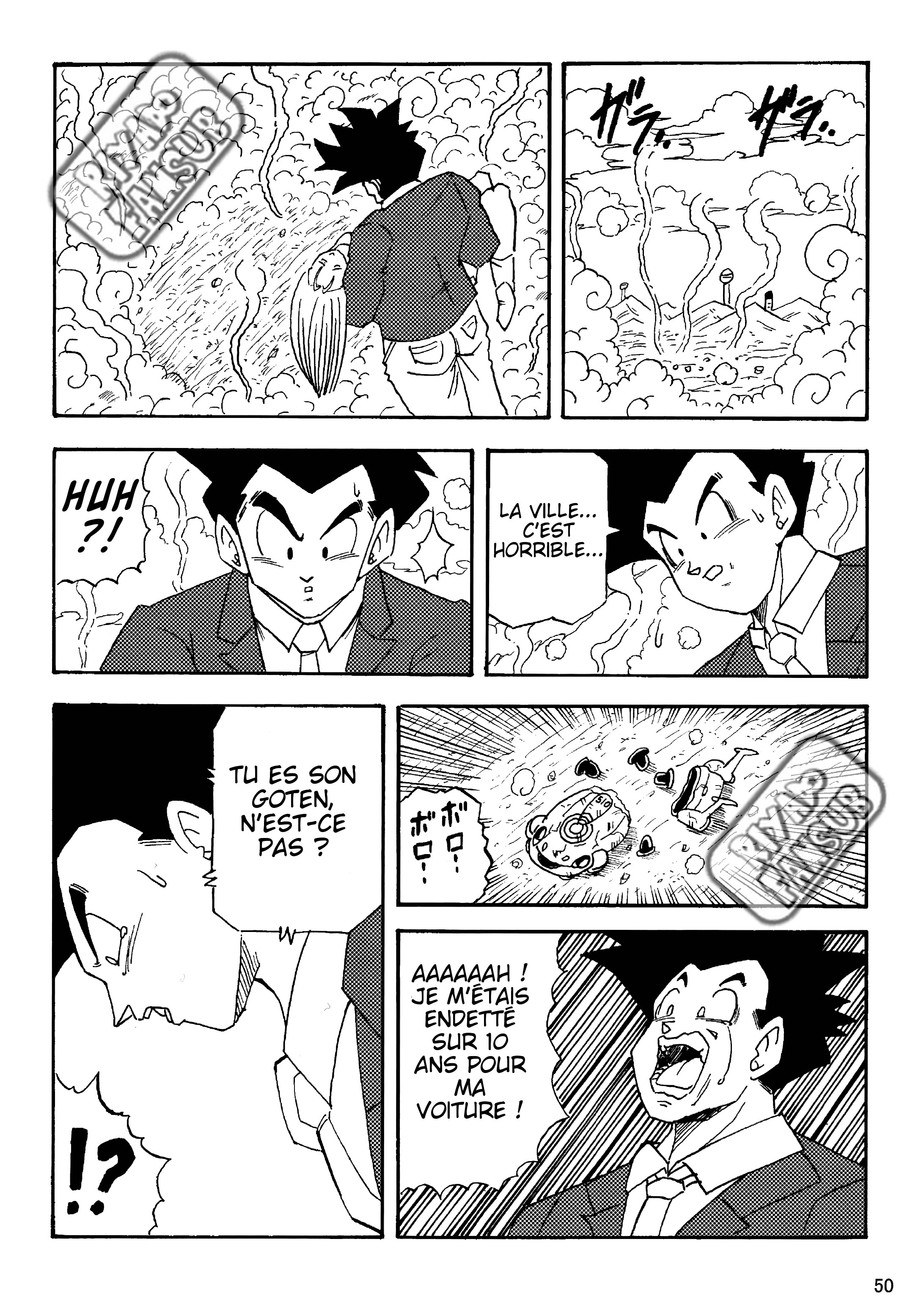 Dragon Ball LE (Doujinshi) Le monde après 10 ans 第51页