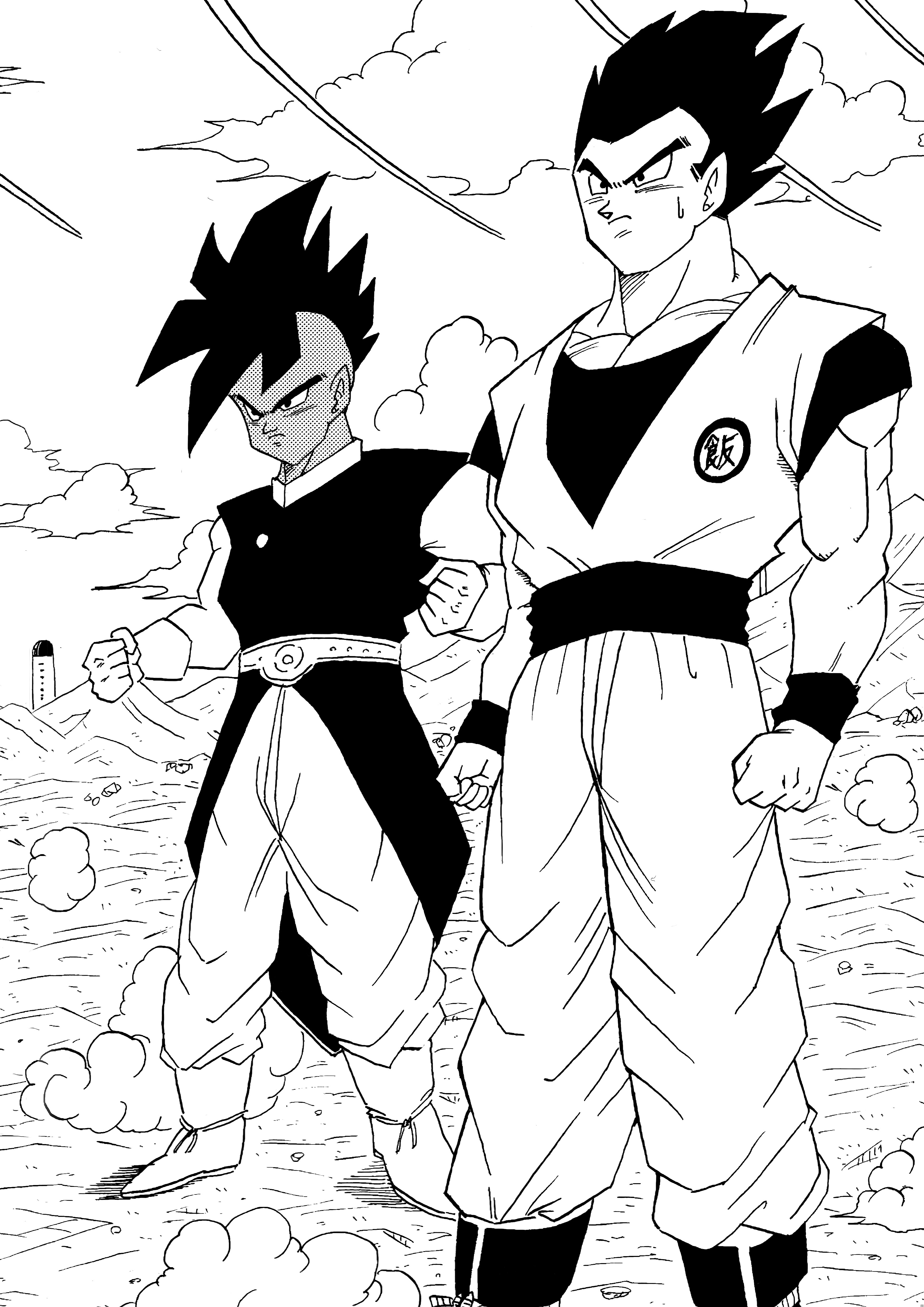 Dragon Ball LE (Doujinshi) Le monde après 10 ans 第59页