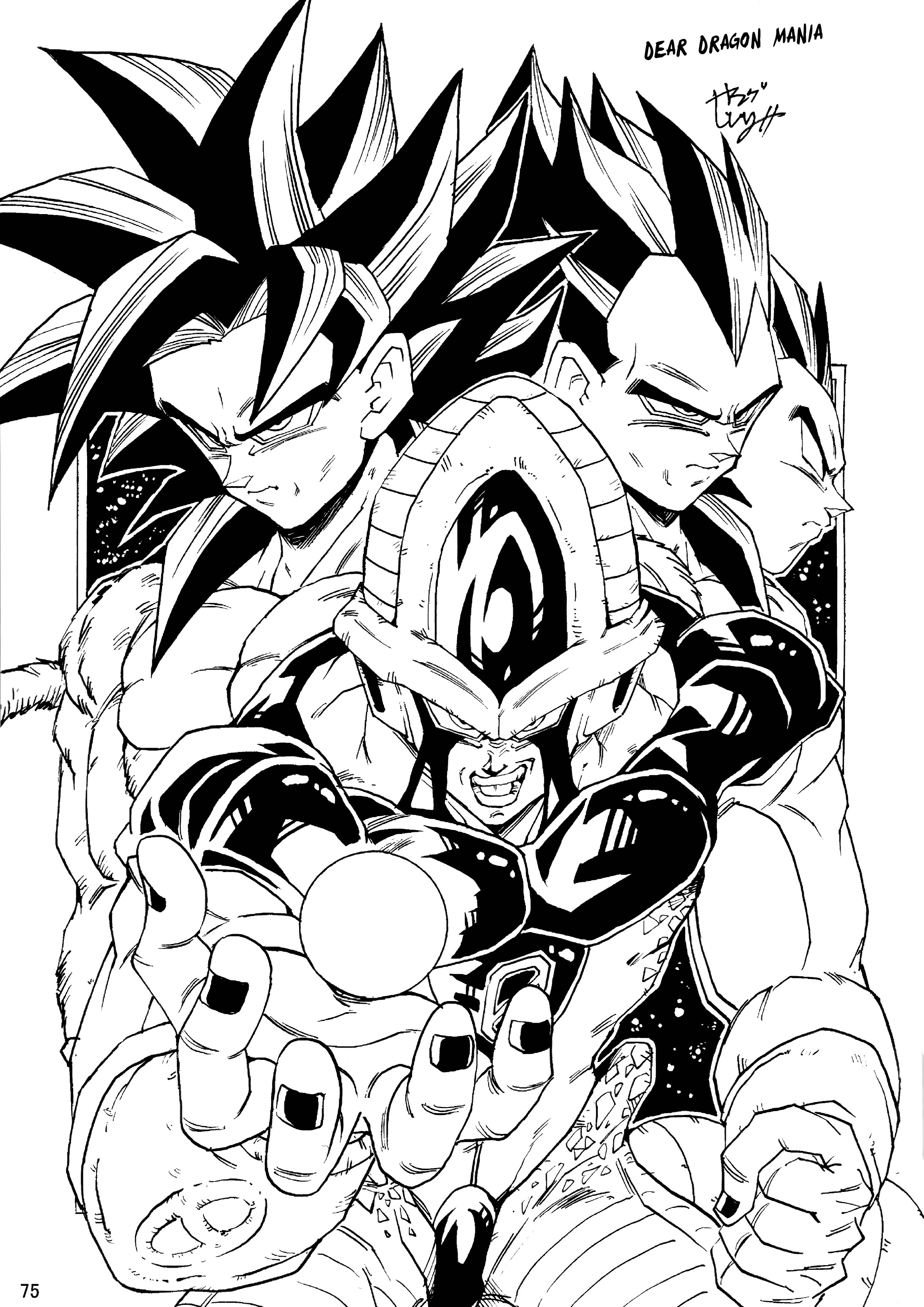 Dragon Ball LE (Doujinshi) Le monde après 10 ans 第76页