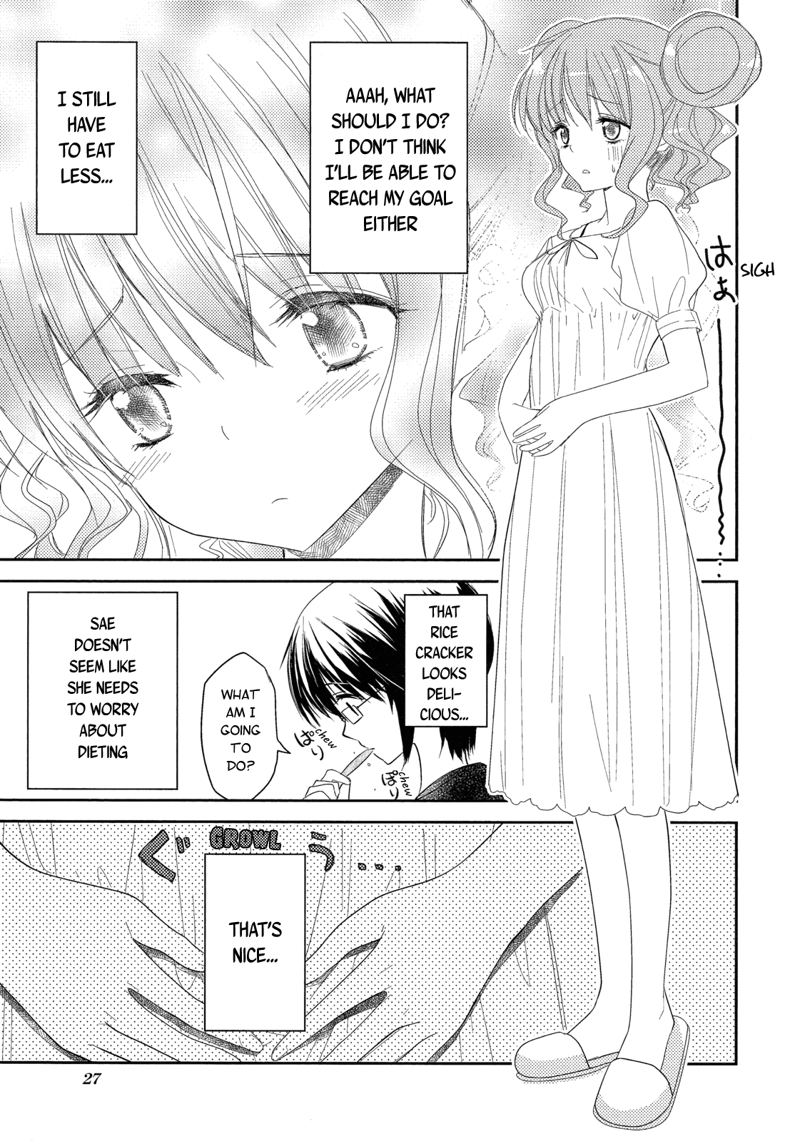 Hidamari Sketch Story Anthology Comic The Weight of Pastries 第5页