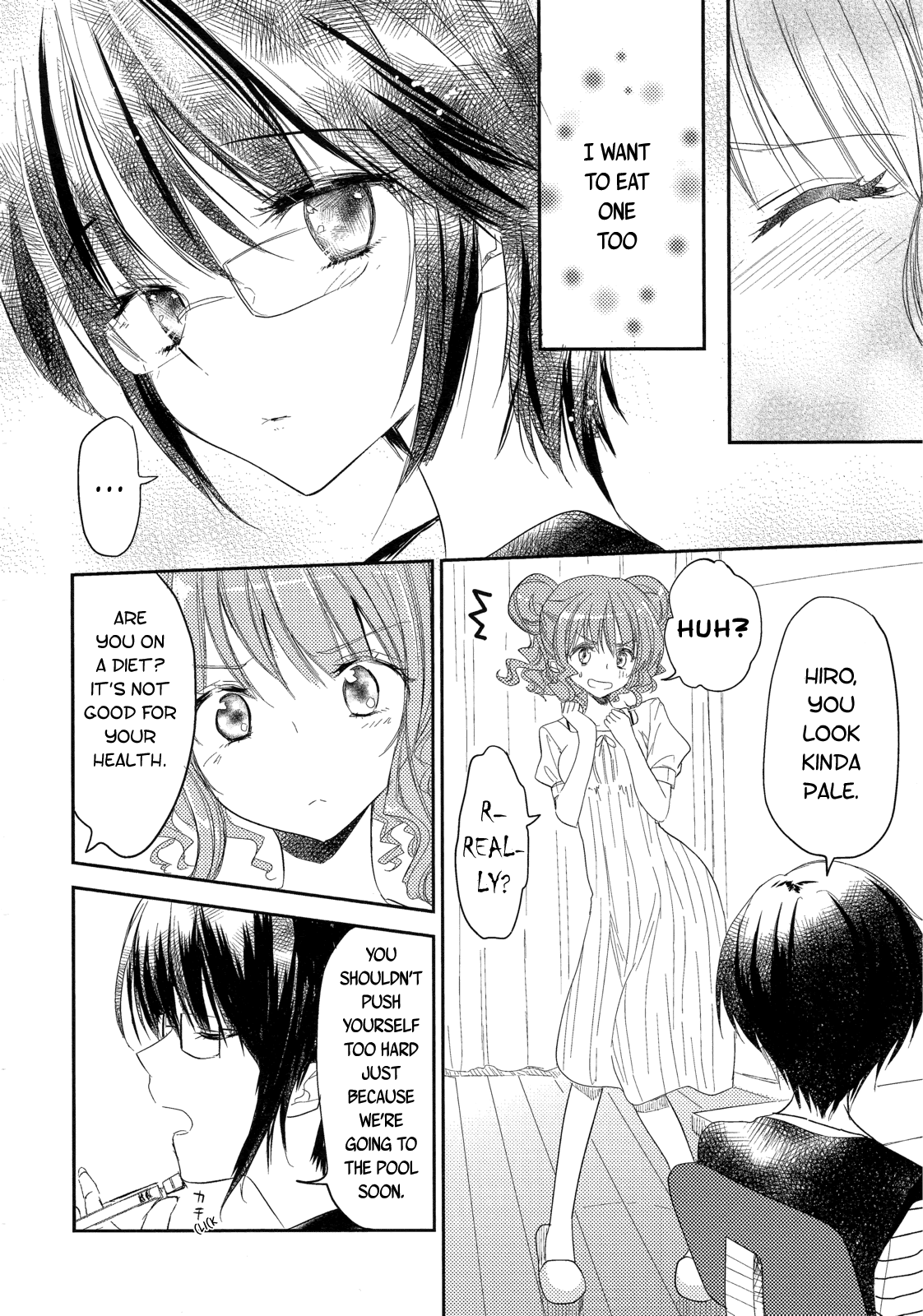 Hidamari Sketch Story Anthology Comic The Weight of Pastries 第6页