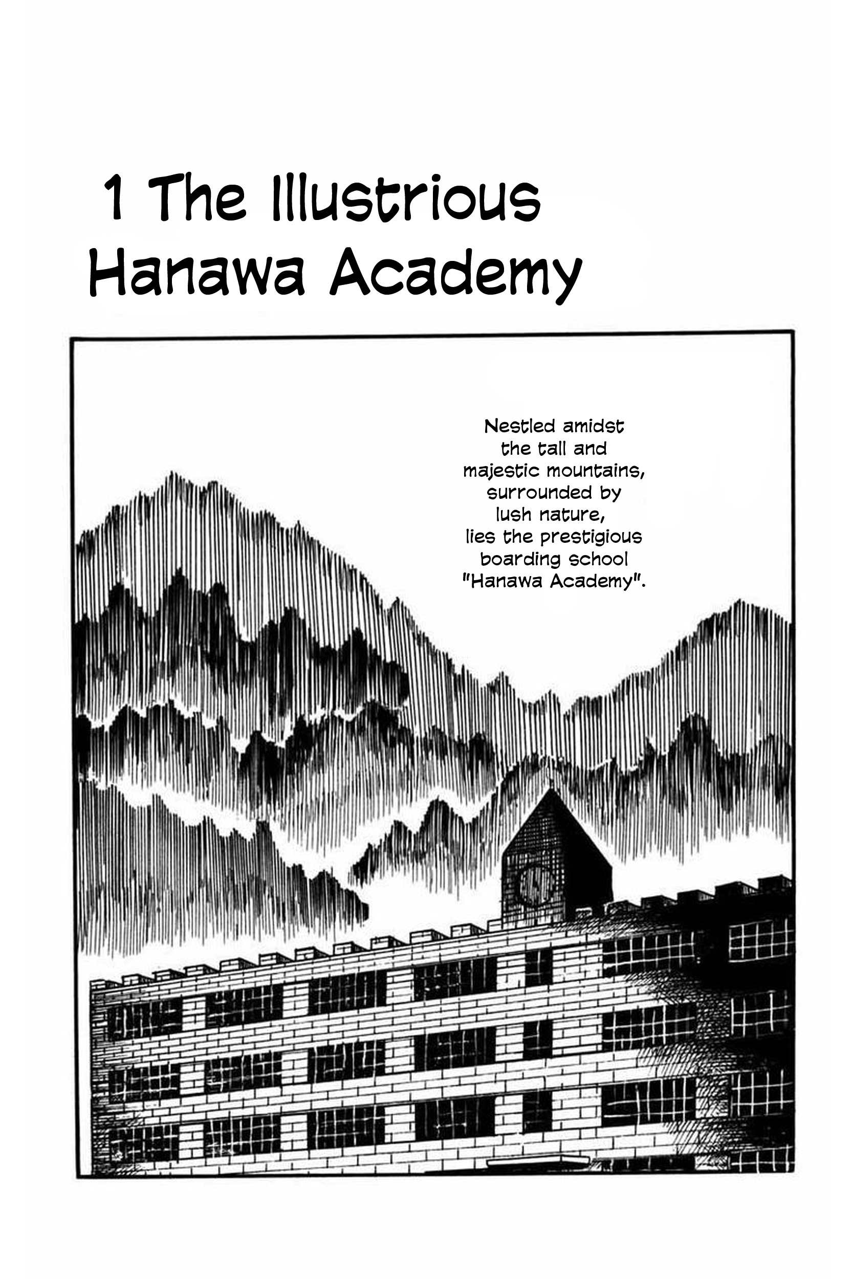 Shiryo no Kazoe Uta The Illustrious Hanawa Academy 第1页