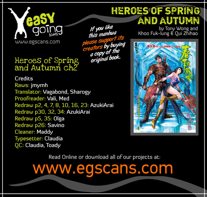 Heroes of the Spring and Autumn Ch. 2 第2页