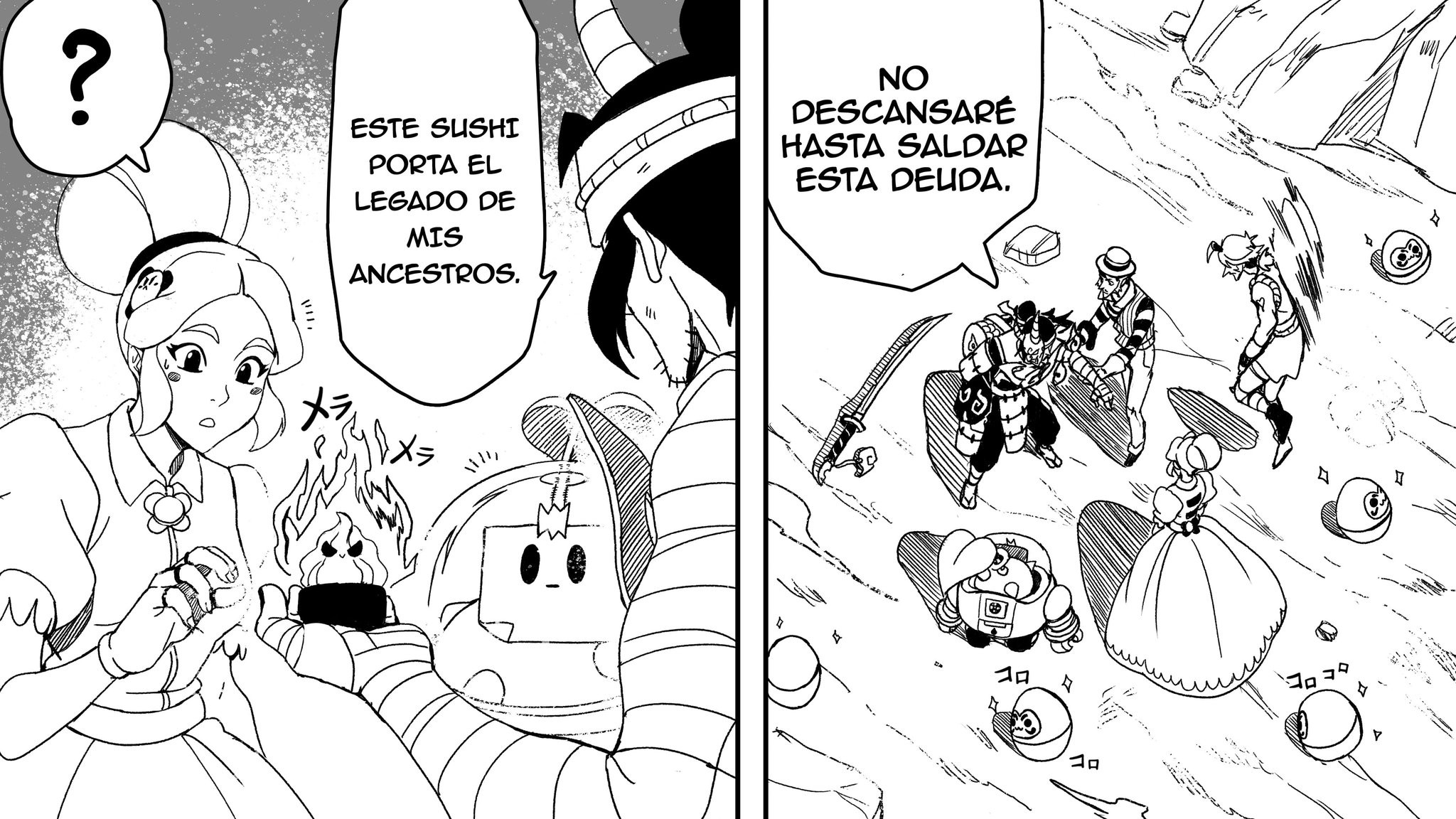 Battle for Katana Kingdom Los cinco futomakis 第7页