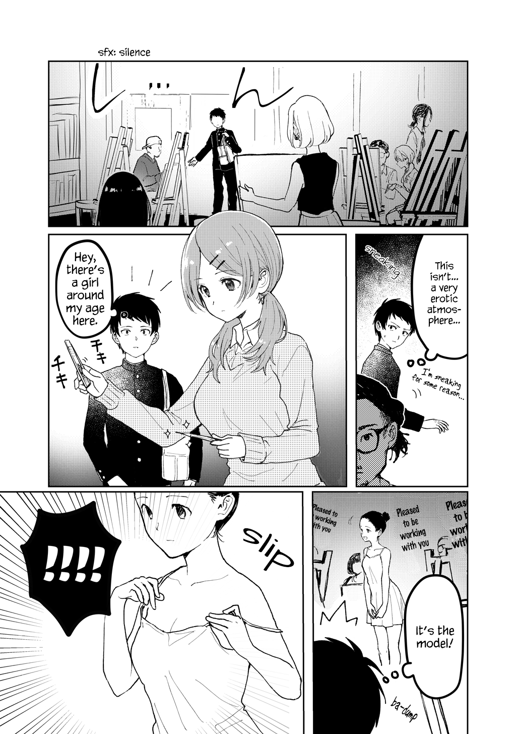 Onna no Hadaka wo Nama de Mitai 第4页