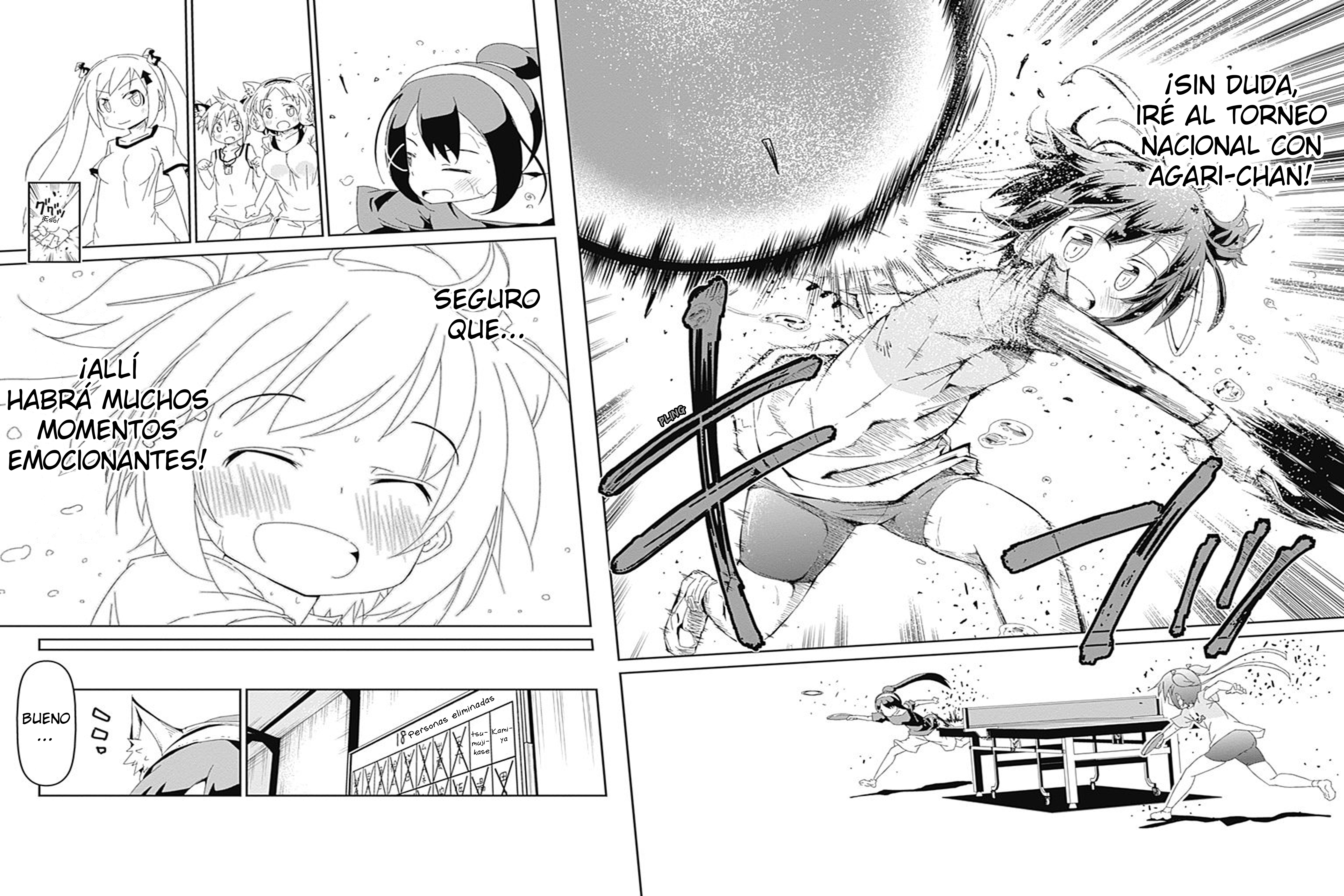 Shakunetsu no Takkyuu Musume Quiero que mi corazón lata con el tuyo 第53页