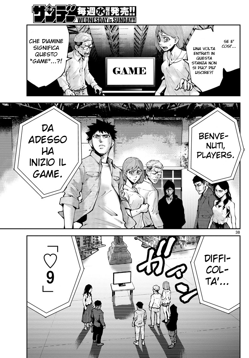 Alice in Borderland Retry Nove di Cuori 1 第38页