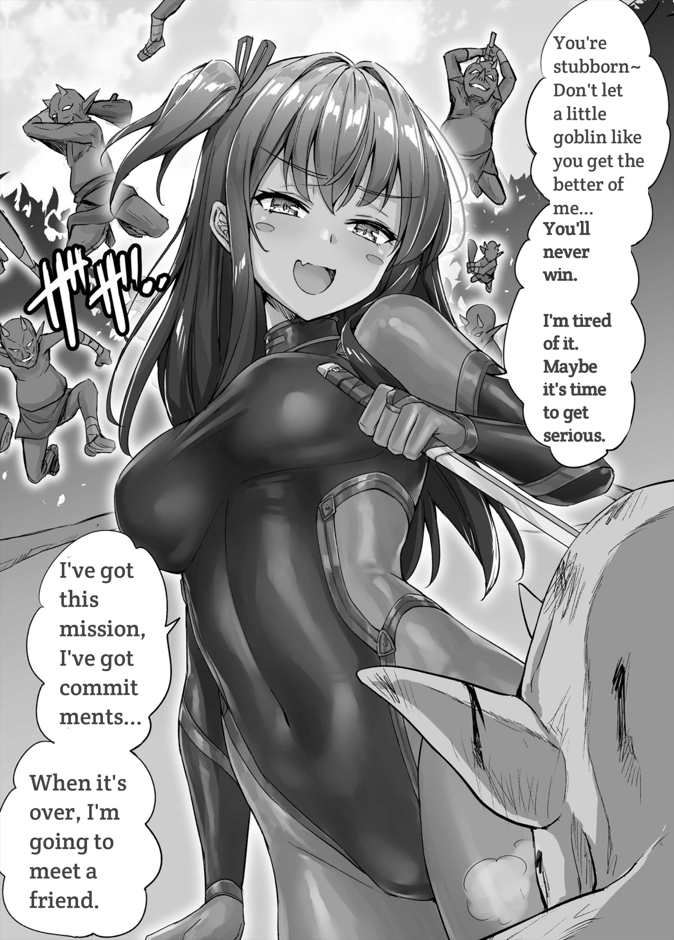 Make Flag Binbin na Kasshoku Mesugaki Kunoichi-chan 第7页