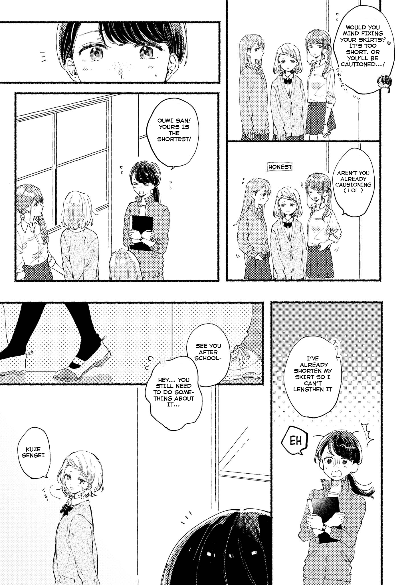 Teacher x Student Yuri Anthology Comic Like I said, let me continue as a teacher 第3页