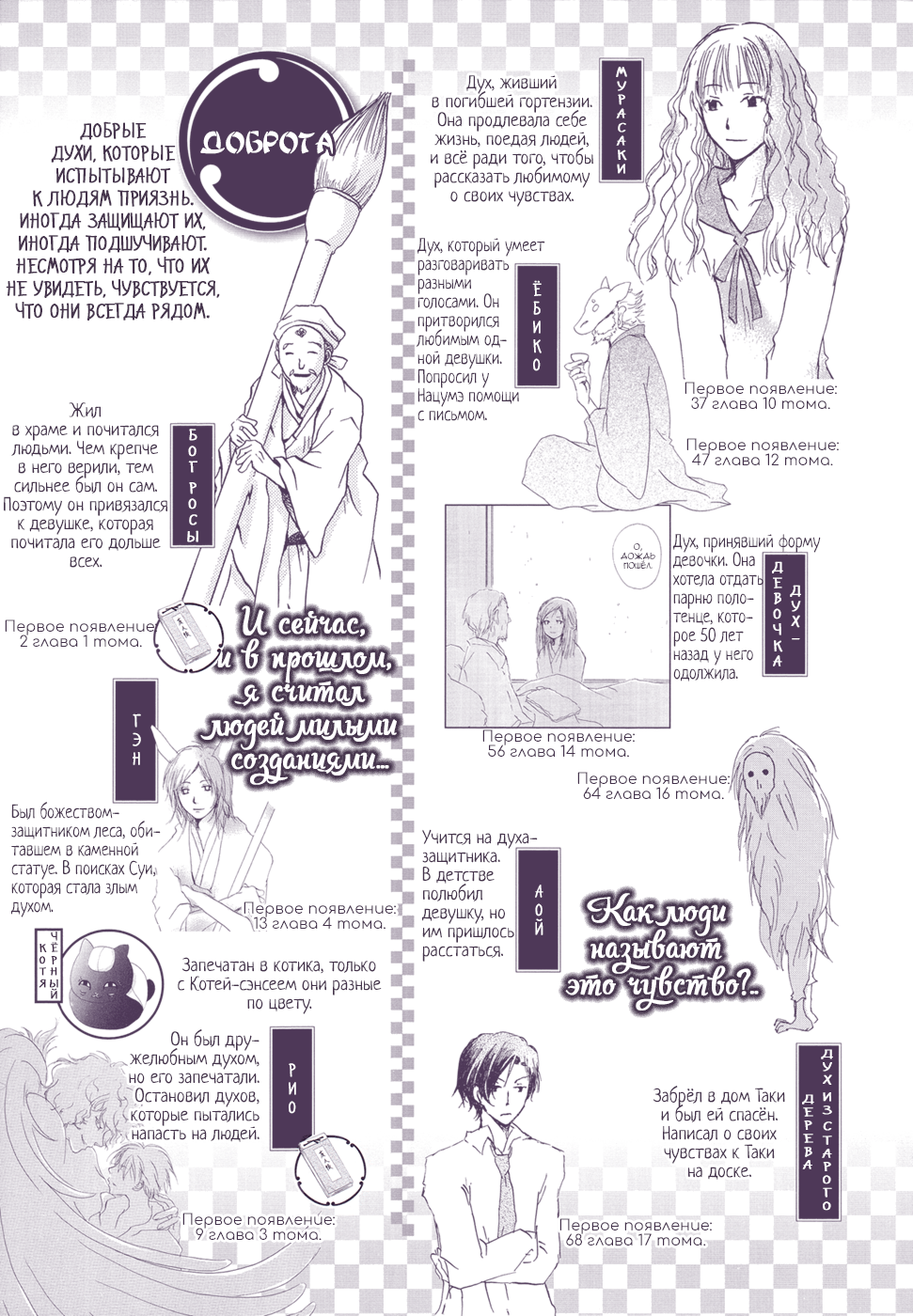 Natsume Yuujinchou Visual Fan Book Vol. 1 Ch. 1 第79页