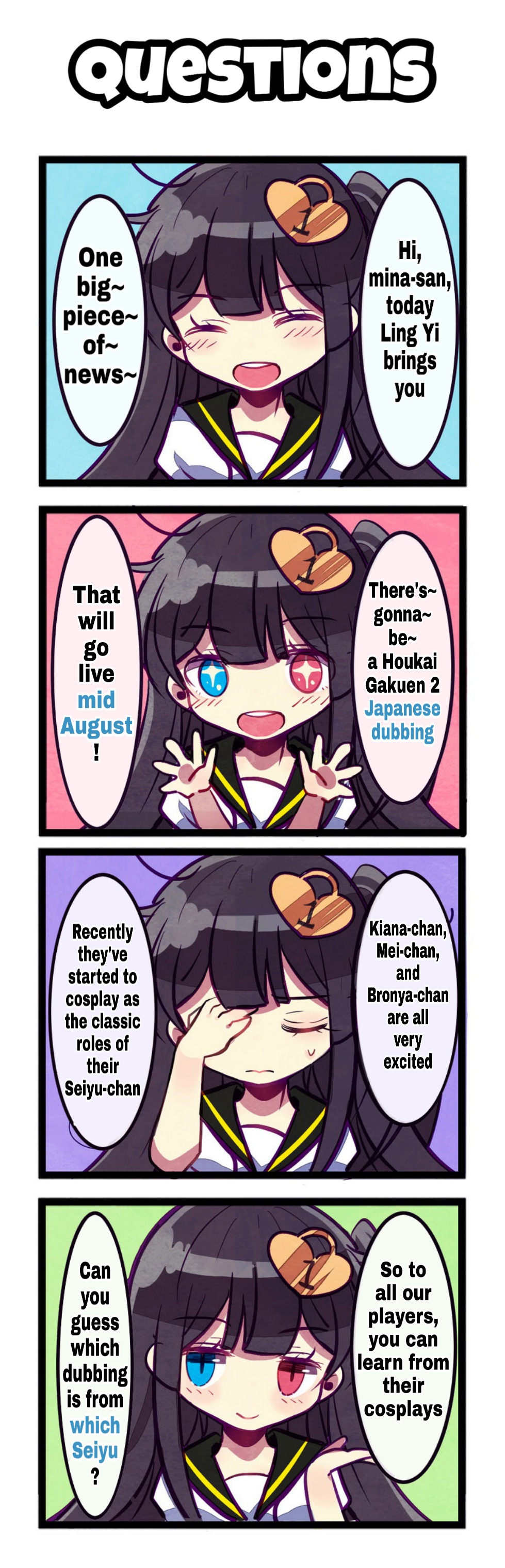 Houkai Gakuen 4-Koma Ch. 4.5 第1页