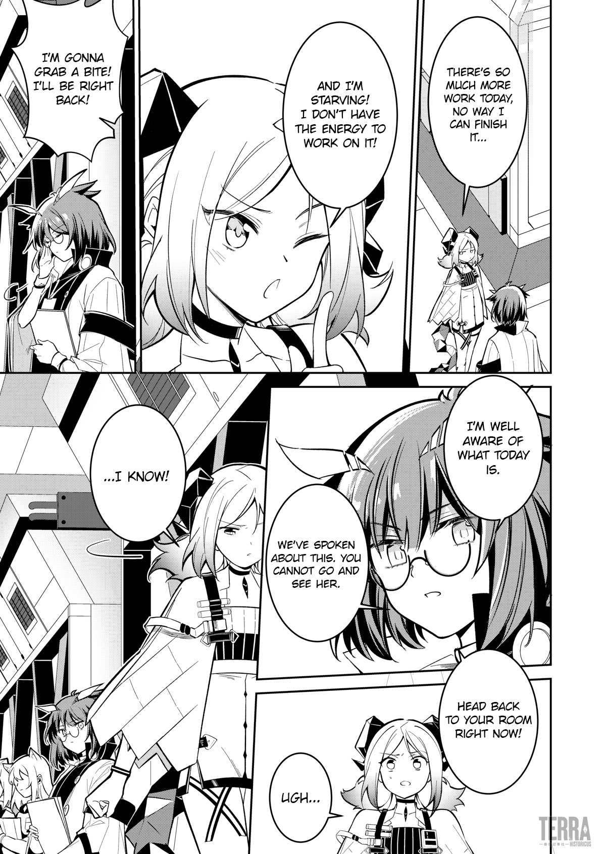 Arknights: Rhodes Island's Records of Originium - Rhine Lab An Unexpected Guest 第8页
