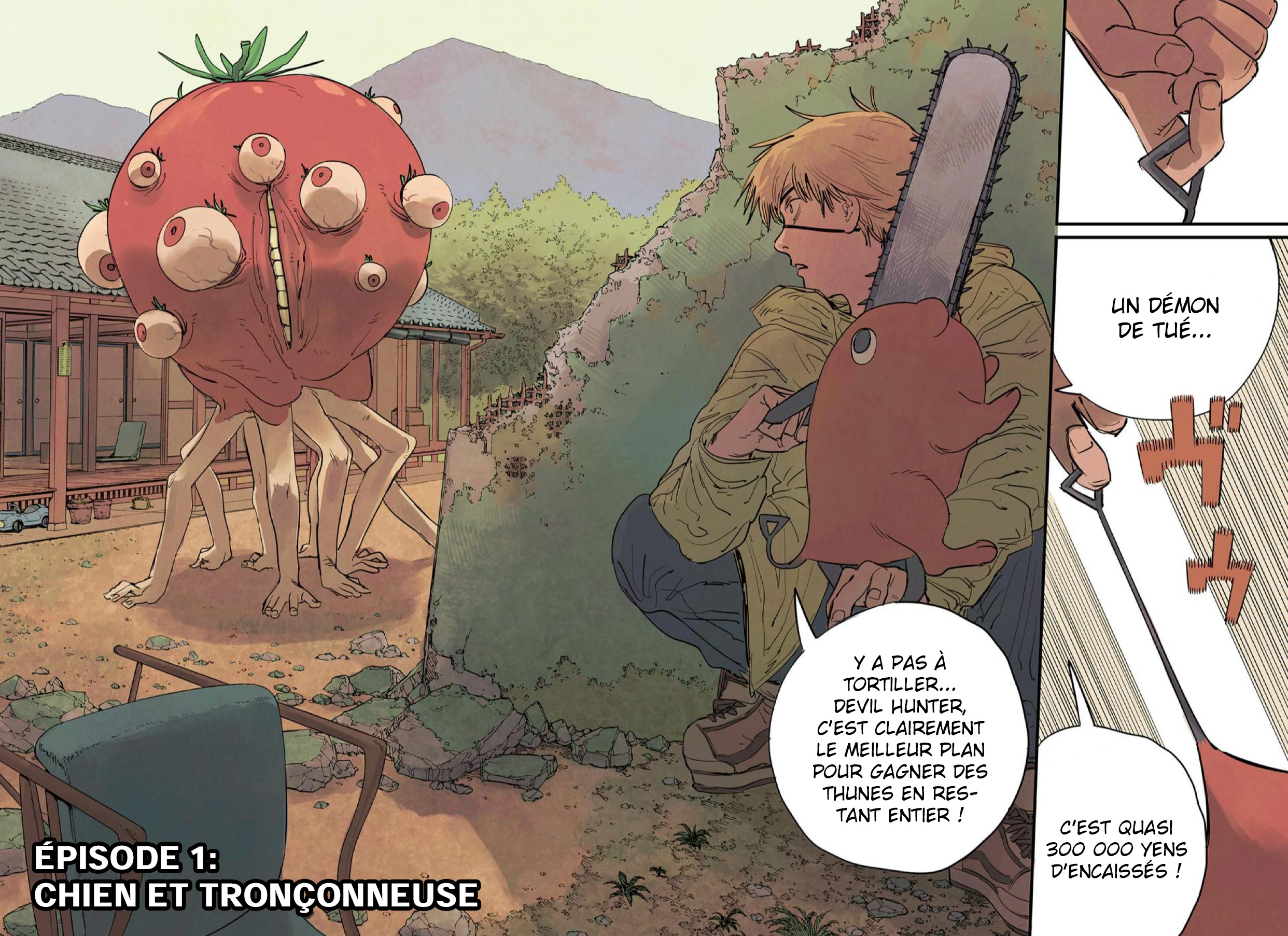 Chainsaw Man (Official Colored) Vol. 1 Ch. 1 第2页