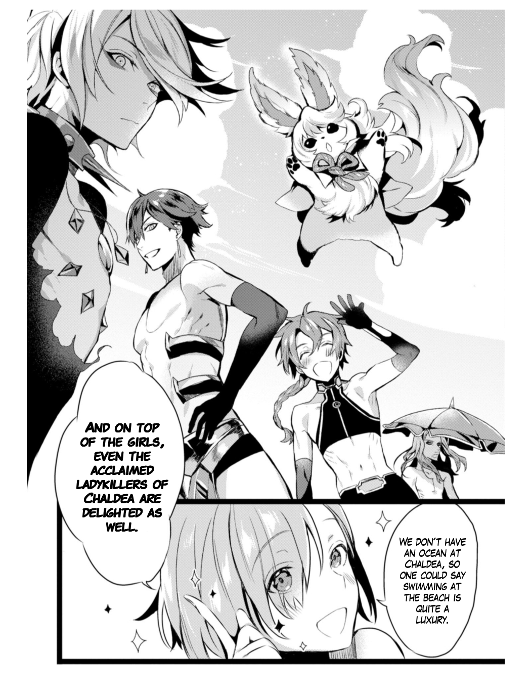 Fate/Grand Order: Dengeki Comic Anthology Summer Vacation Comes Suddenly 第5页