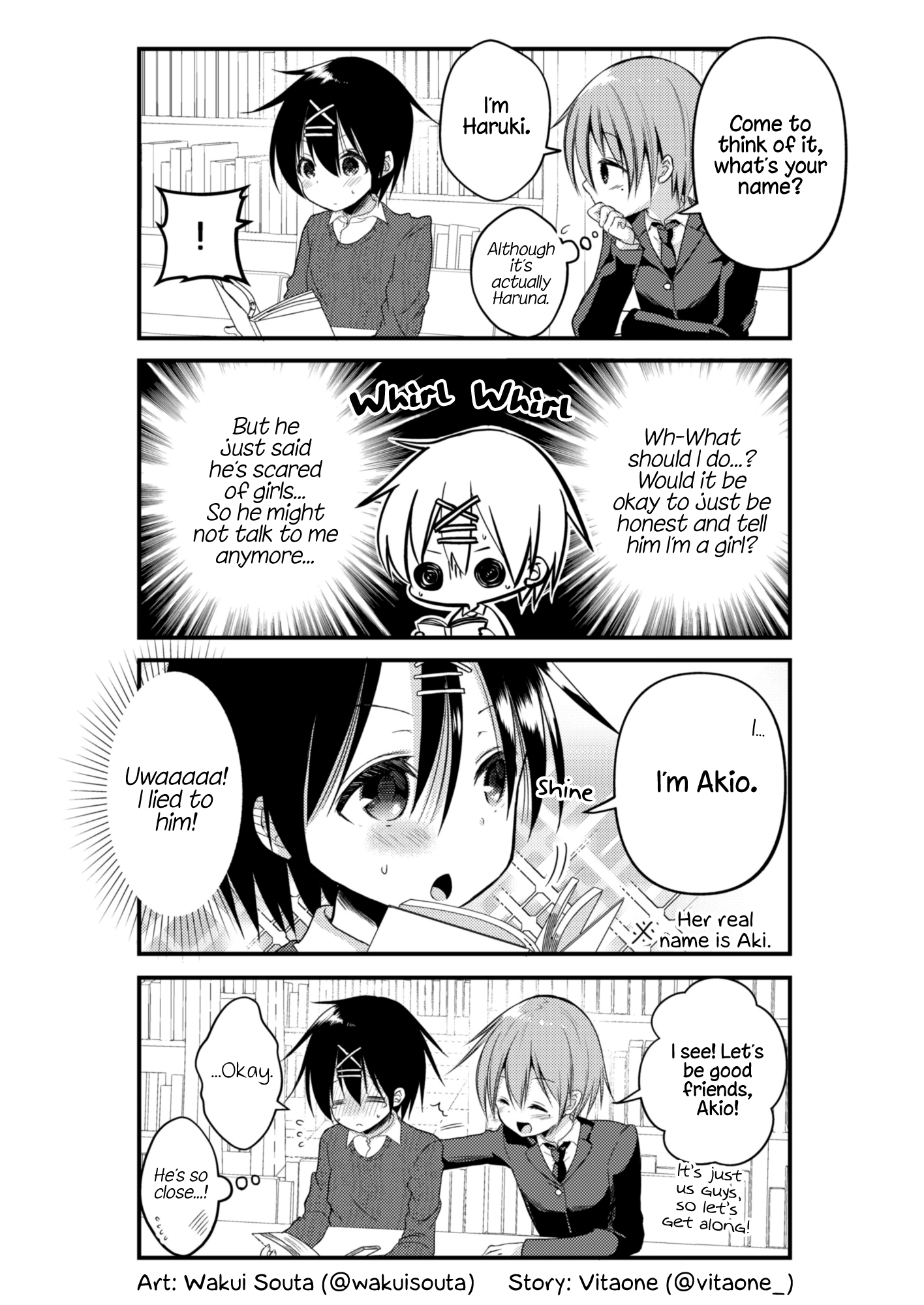 A Girl Falls In Love With a Boy 第8页