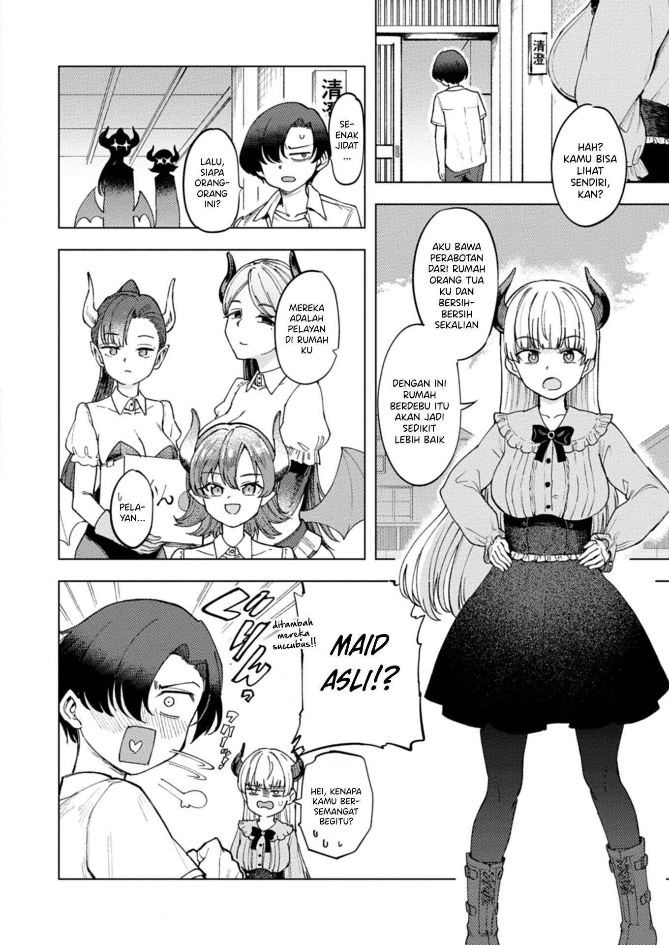 Keppeki Succubus wa ××× ga Okirai Vol. 1 Ch. 3 第3页