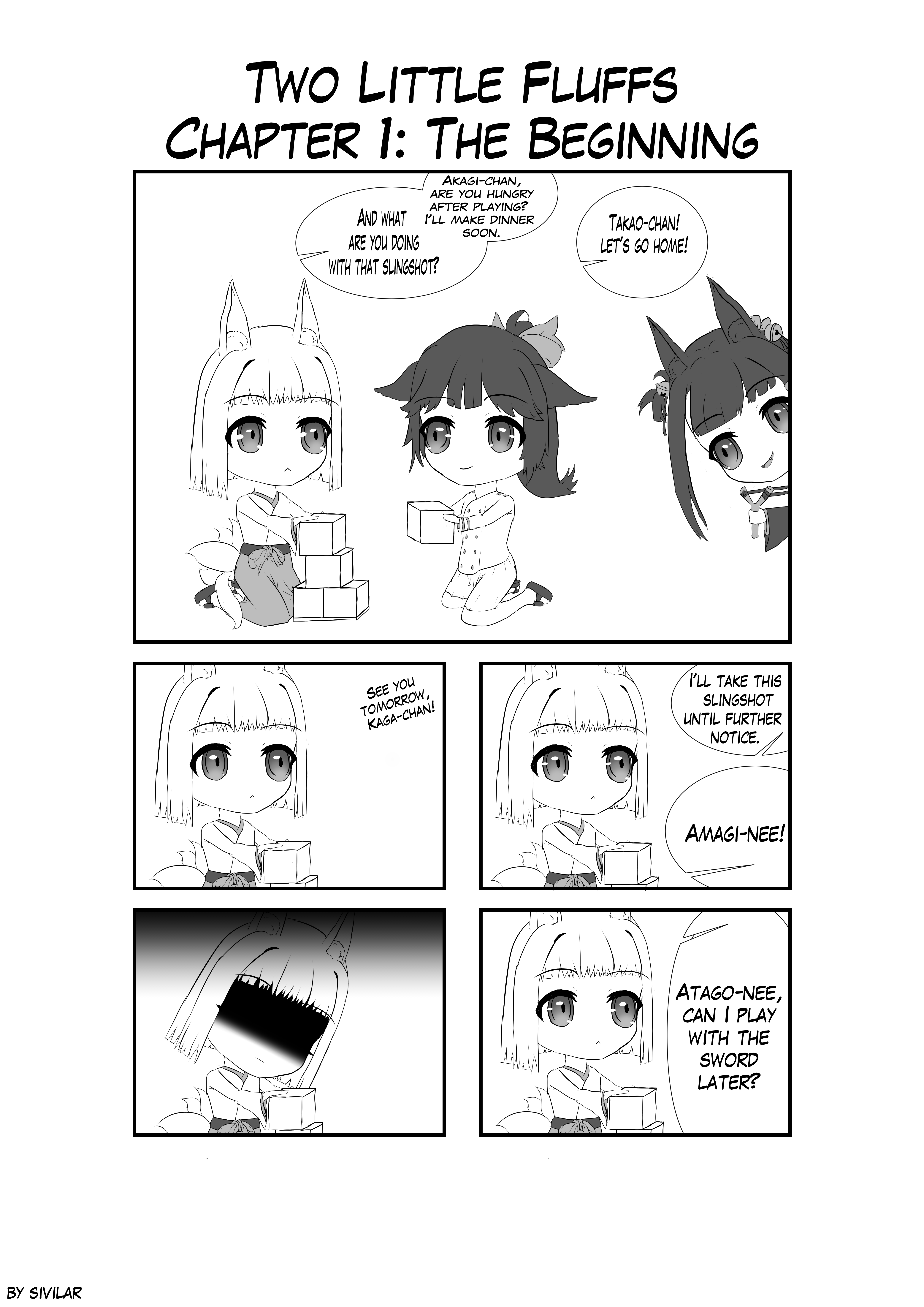 Azur Lane - Two Little Fluffs (Doujinshi) 第1页
