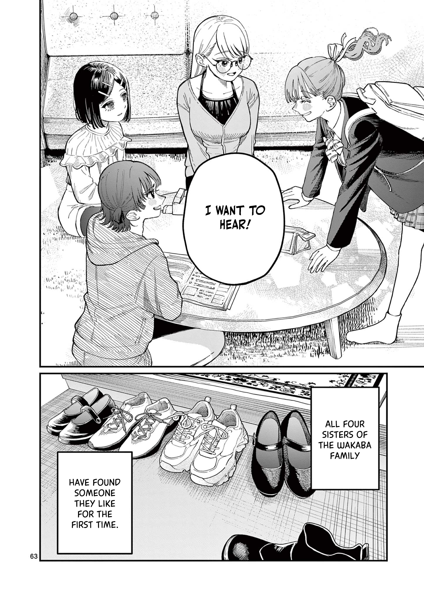 Wakaba-san Chi no Aoi Koi Four Sisters and Unrequited Love 第62页