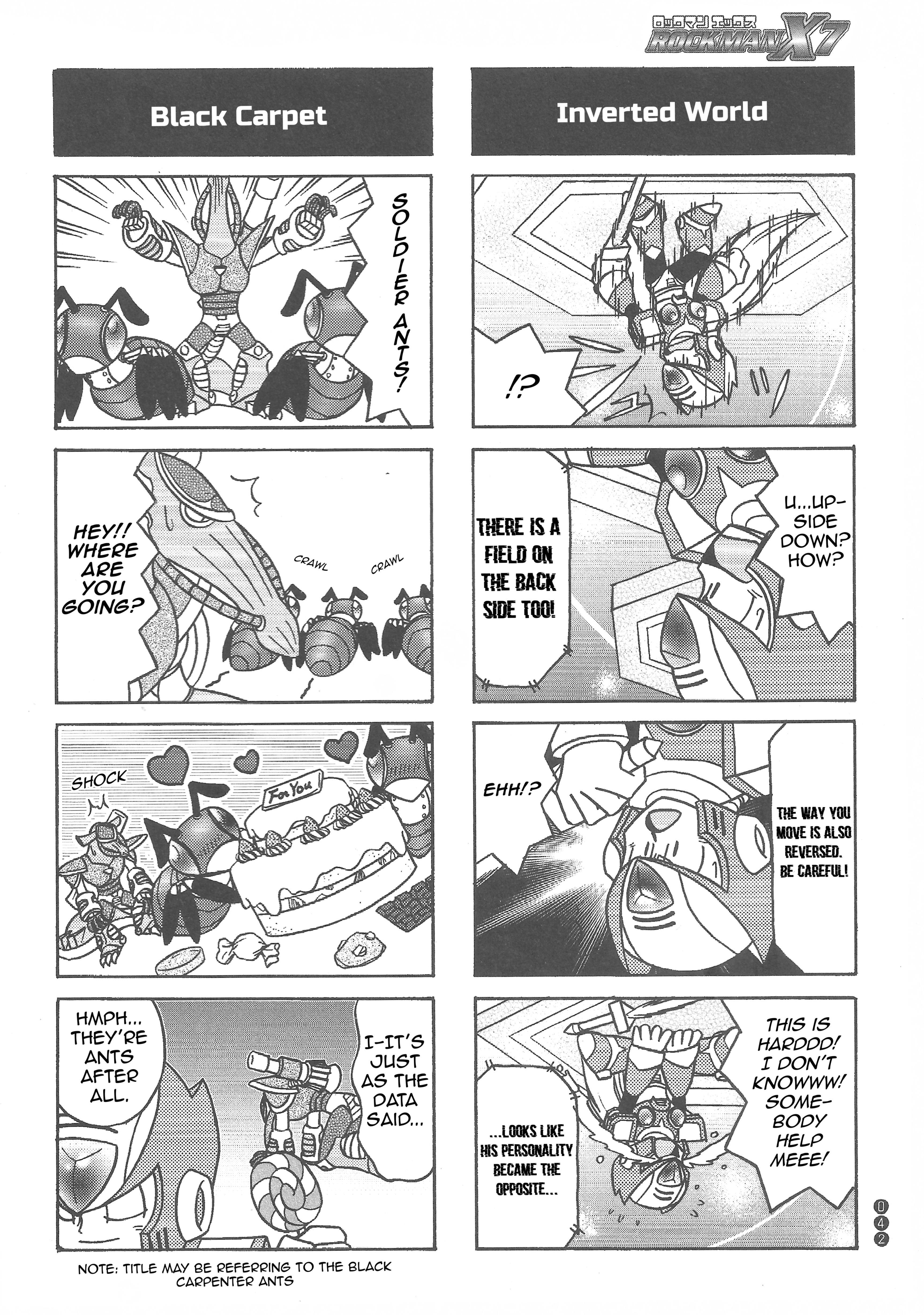 Mega Man X7: 4Koma Manga Kingdom Axl is Growing up 第6页