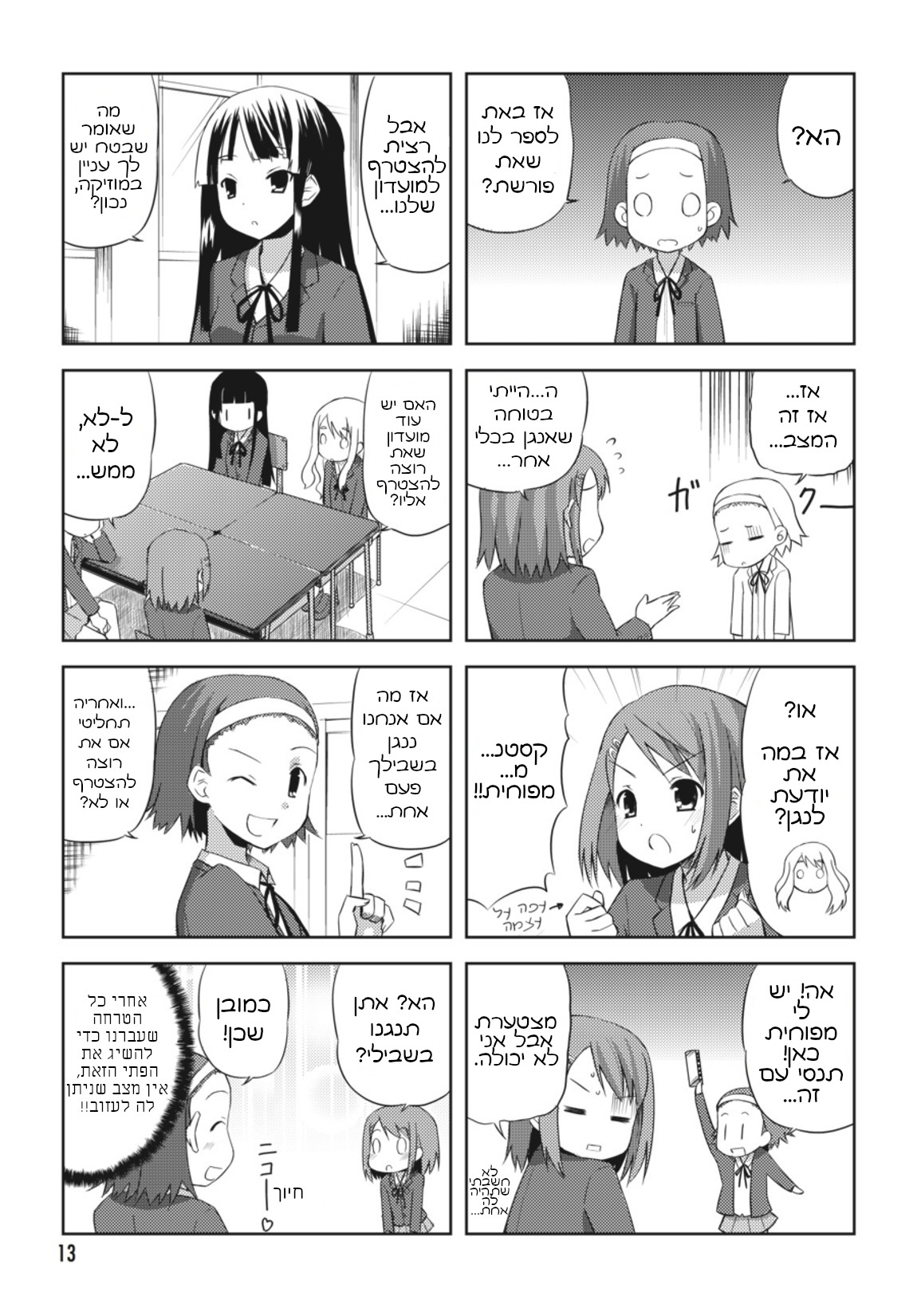 K-ON! פרק 1 第7页