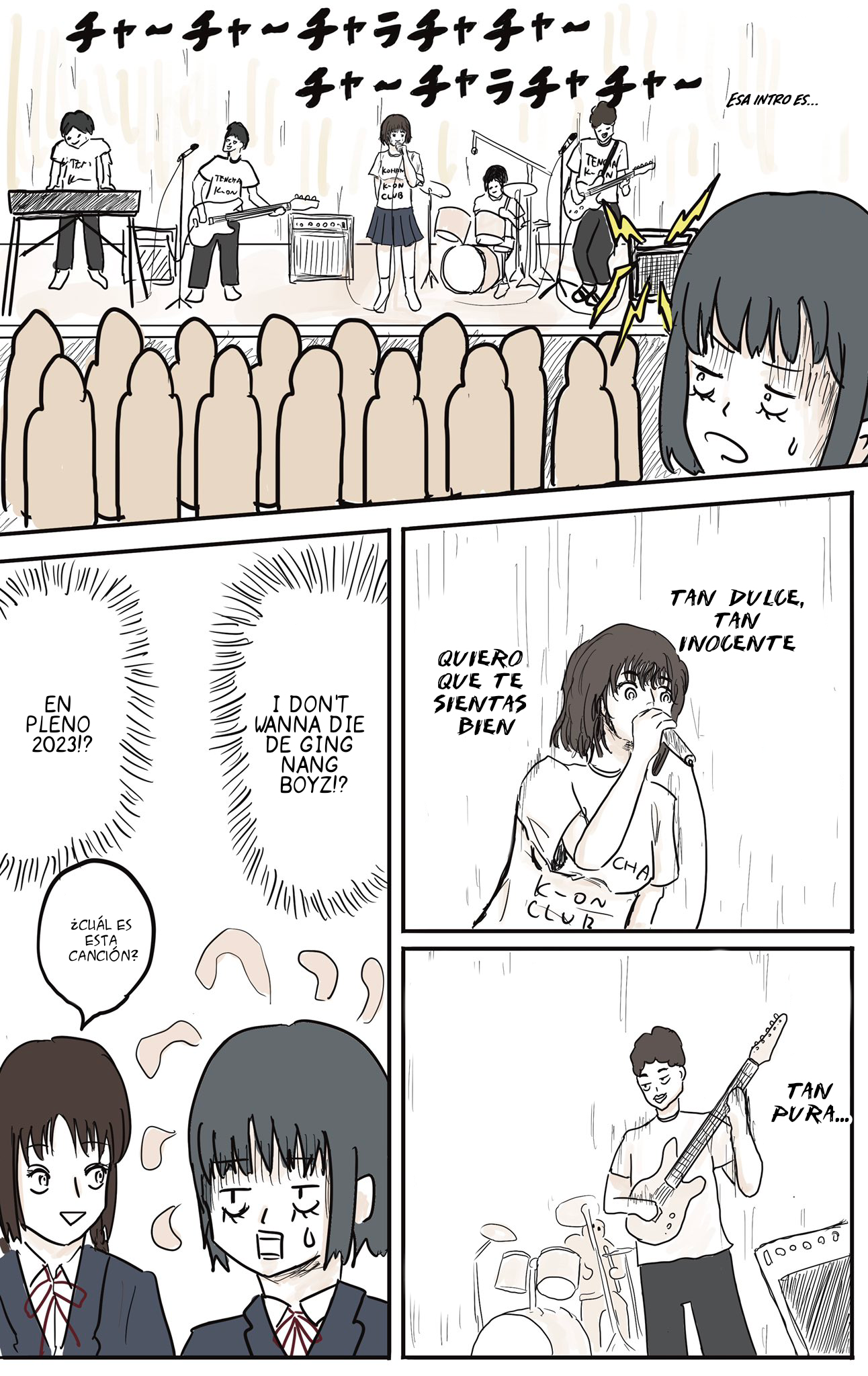 Girl Meets Rock! (Pre-Serialization) Veamos el concierto de bienvenida 第3页