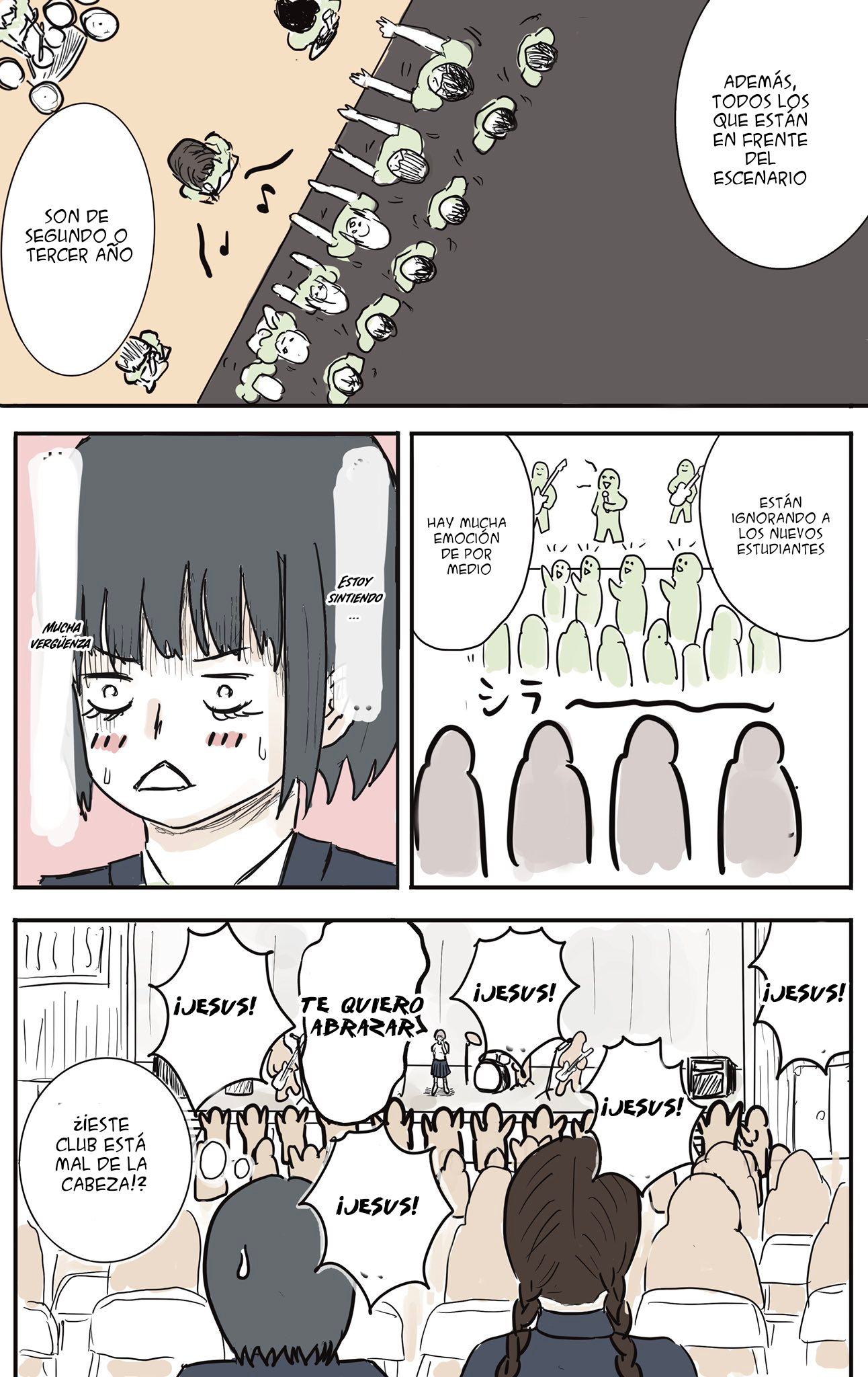 Girl Meets Rock! (Pre-Serialization) Veamos el concierto de bienvenida 第4页