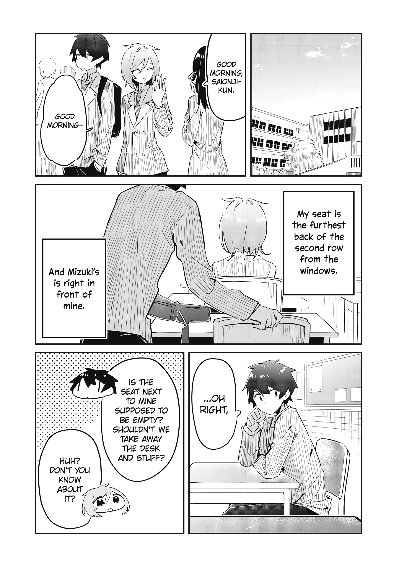 Ittsumo Shiotaiou na Osananajimi dakedo, Ore ni Kataomoi shite iru no ga Barebare de Kawaii. I Saved a Cat, and Now I Can Use Superpowers (Part 1) 第10页