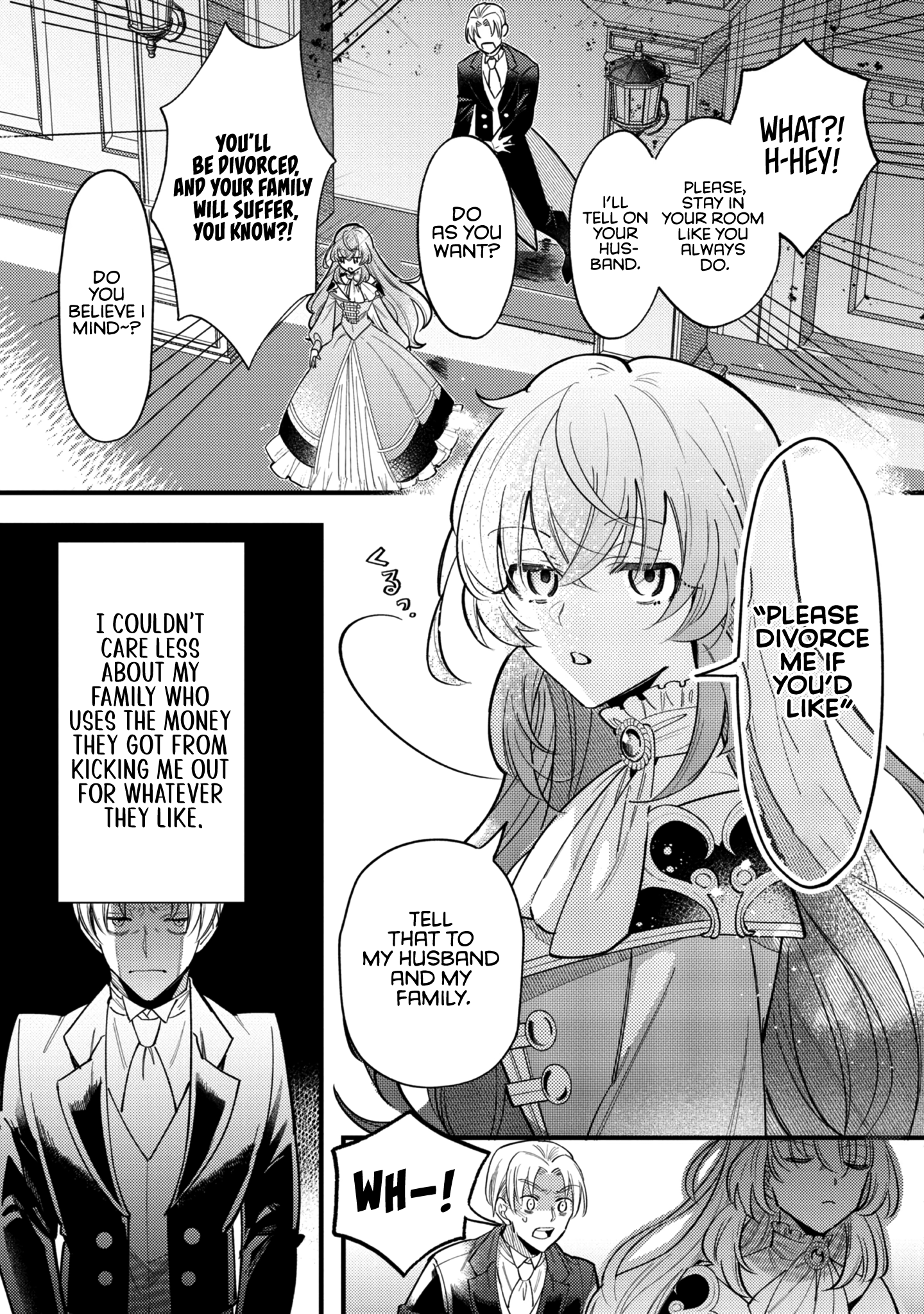 I Reincarnated as a Faint-Hearted Countess The Countess meets the Count 第14页