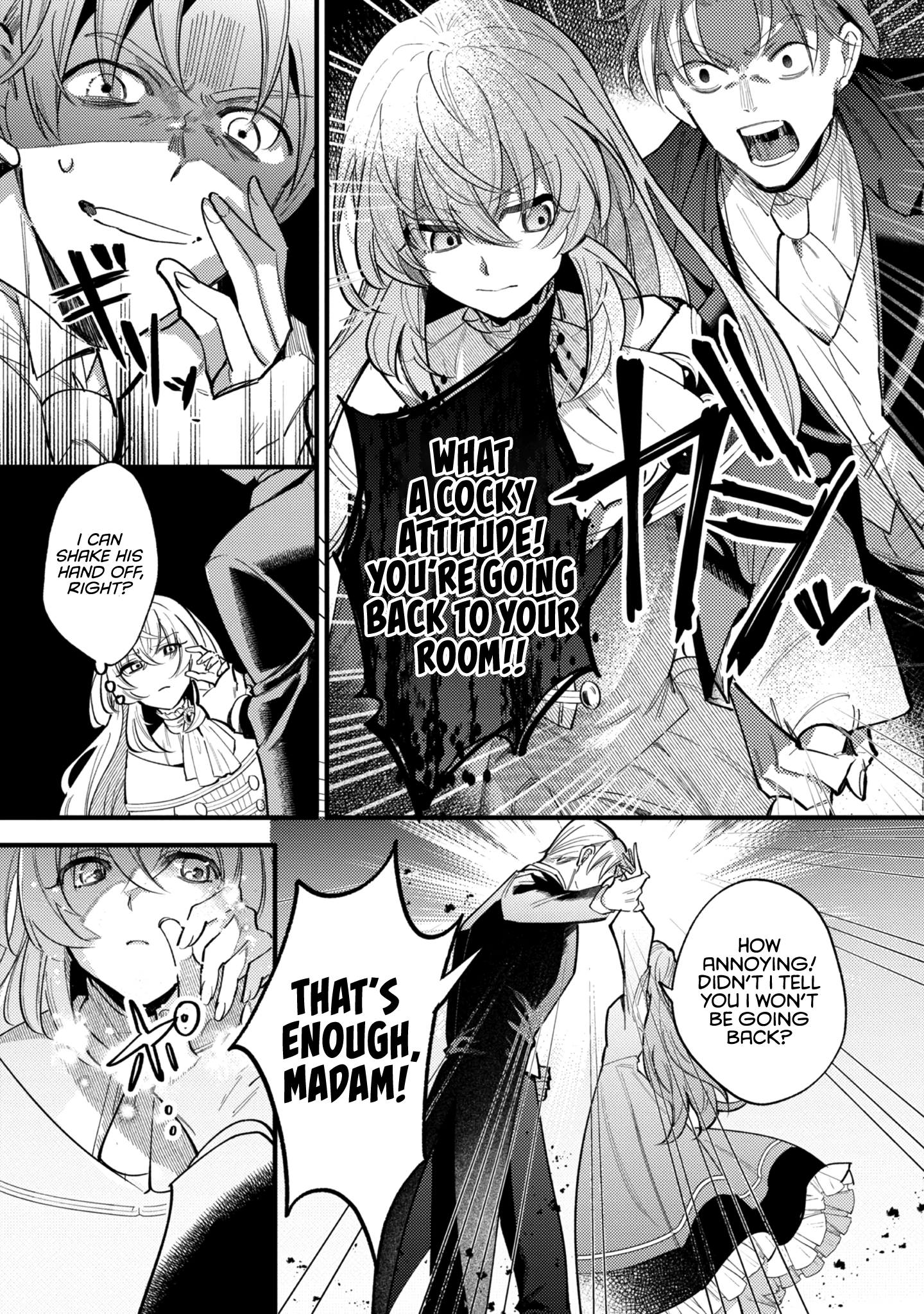 I Reincarnated as a Faint-Hearted Countess The Countess meets the Count 第15页