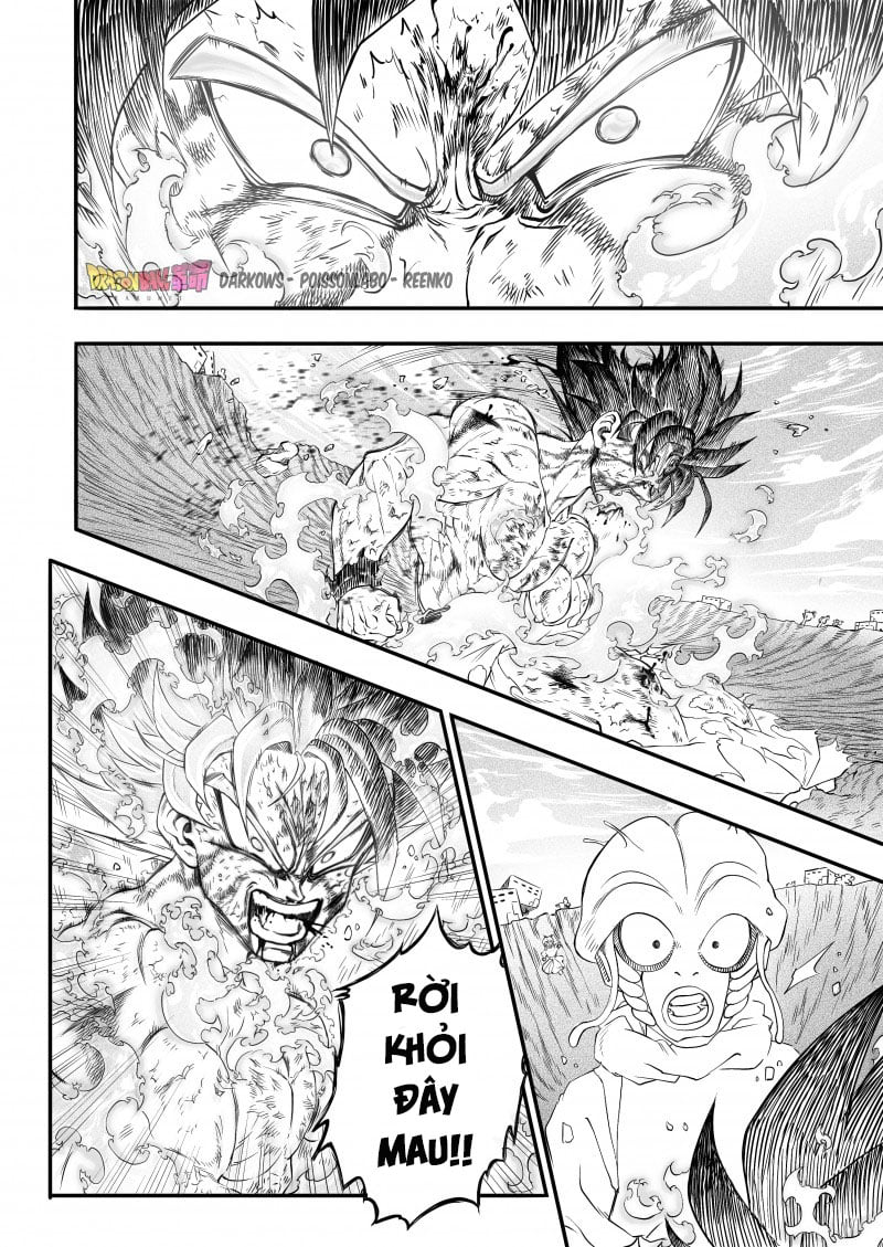 Dragon Ball Kakumei (Doujinshi) Buổi tập luyện cuối cùng của Son Goku 第45页