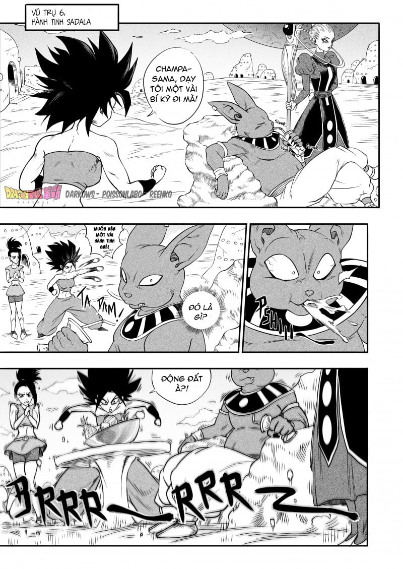 Dragon Ball Kakumei (Doujinshi) Buổi tập luyện cuối cùng của Son Goku 第7页