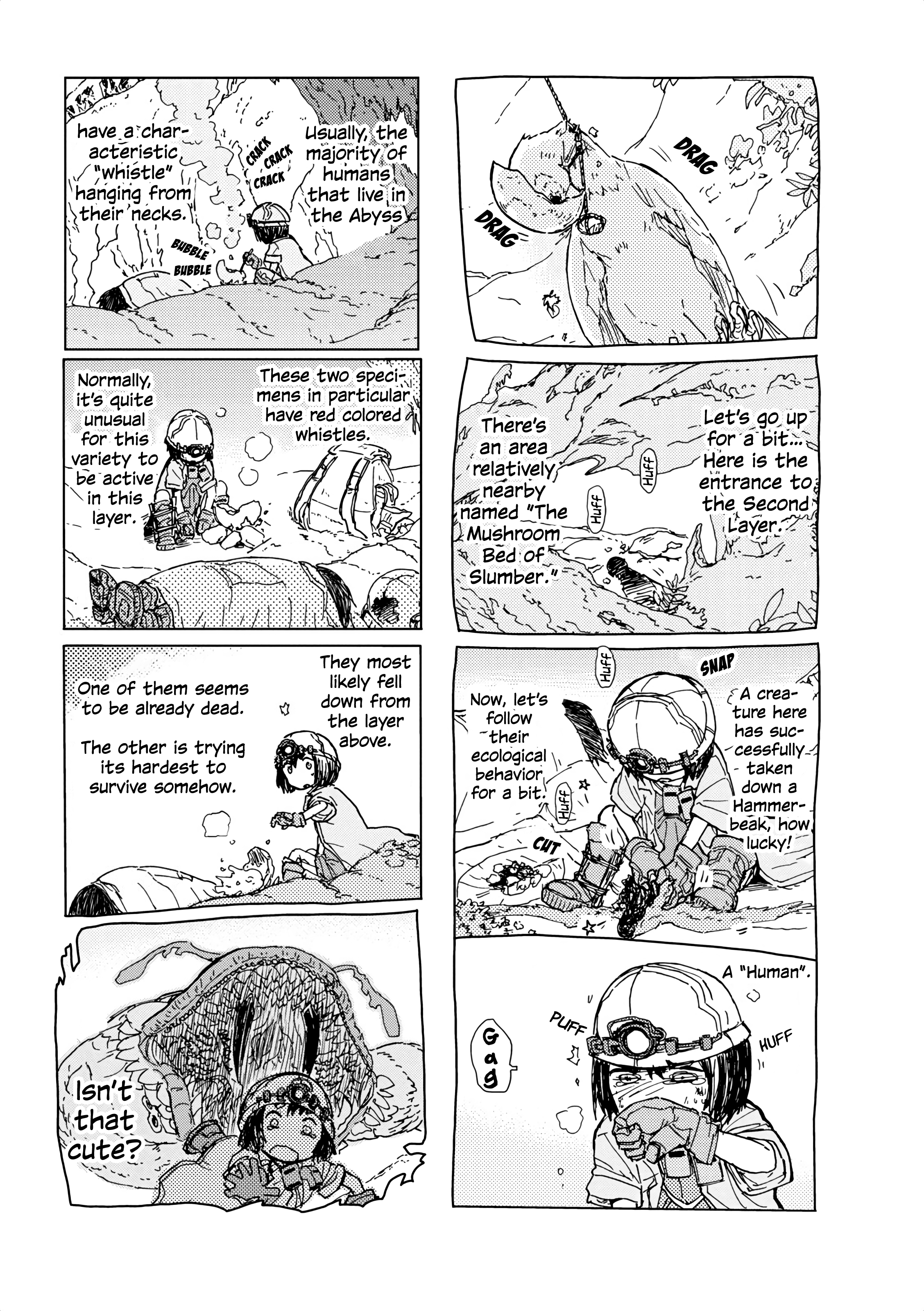 Made in Abyss Official Anthology Exciting! An Abyssal Wildlife Field Guide (by Imai Tetsuya) 第3页